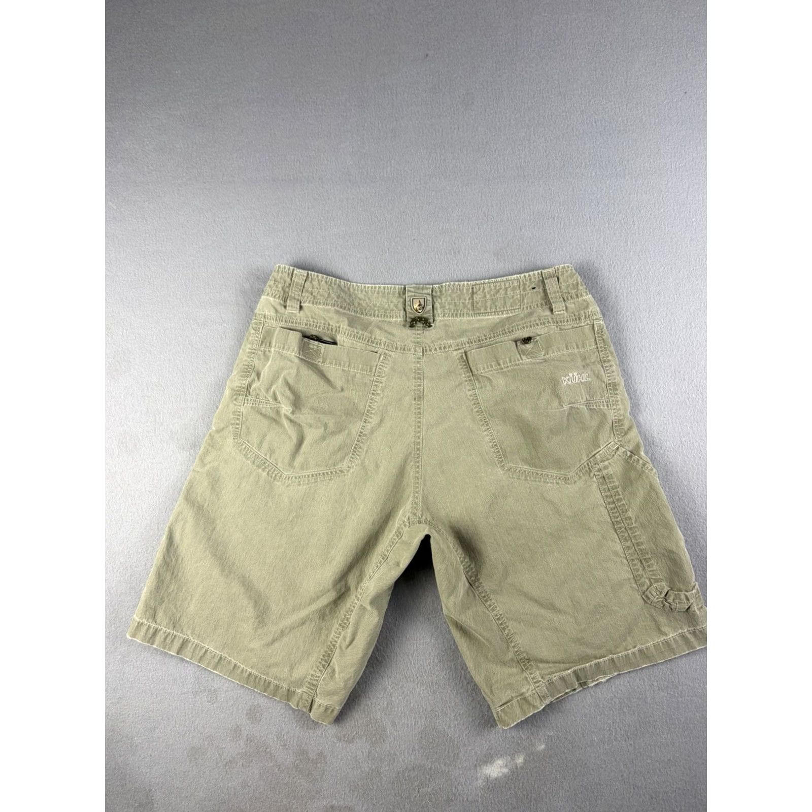 Vintage Kuhl Renegade Shorts Men’s 34 Brown Cargo Pockets Outdoor Utility Hiking Cargo Short Mens 34 Brown Size US 34 / EU 50 - 4 Thumbnail