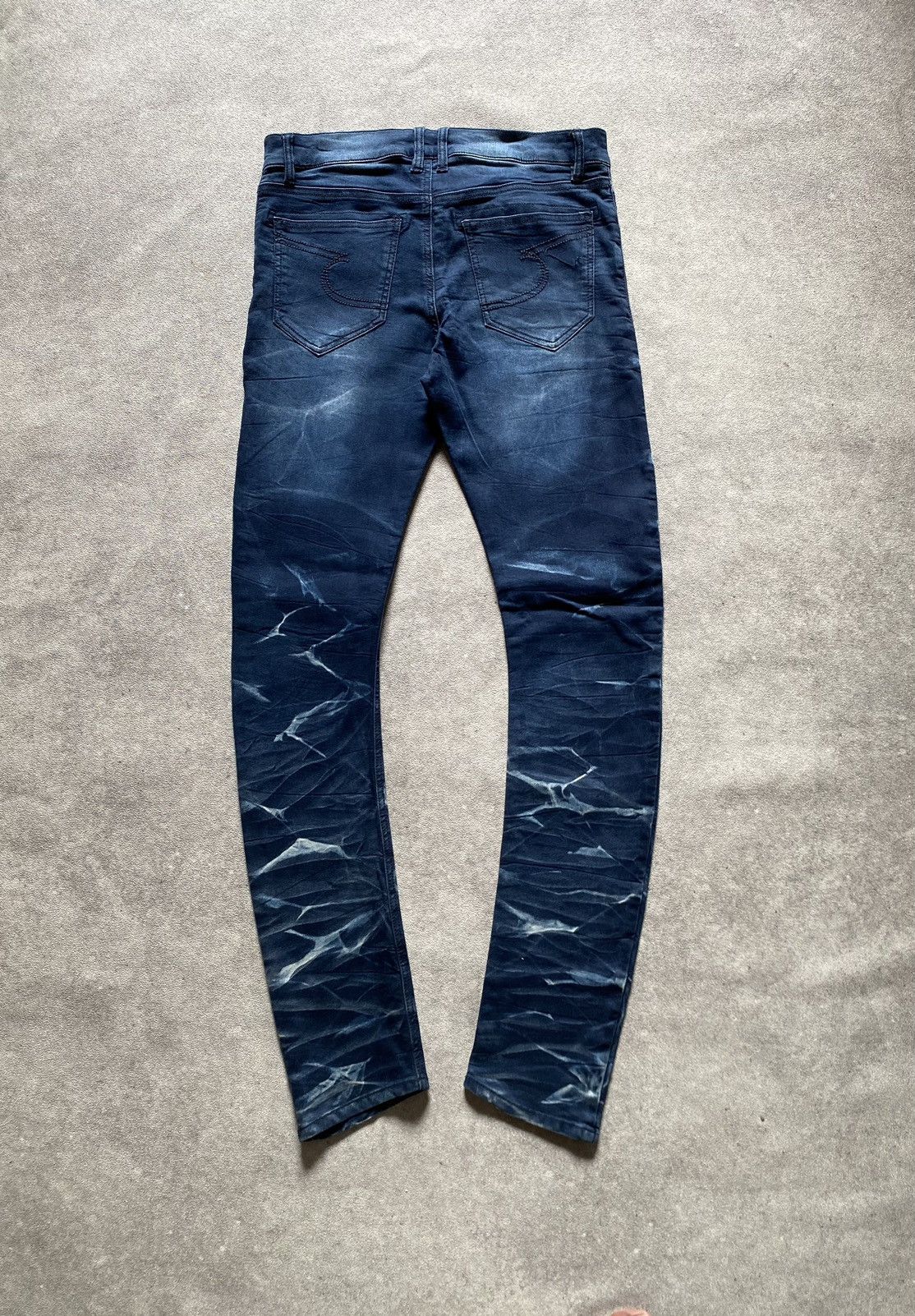 semanticdesign Semantic Design Skinny Heavy Washed Indigo Size US 30 / EU 46 - 2 Thumbnail
