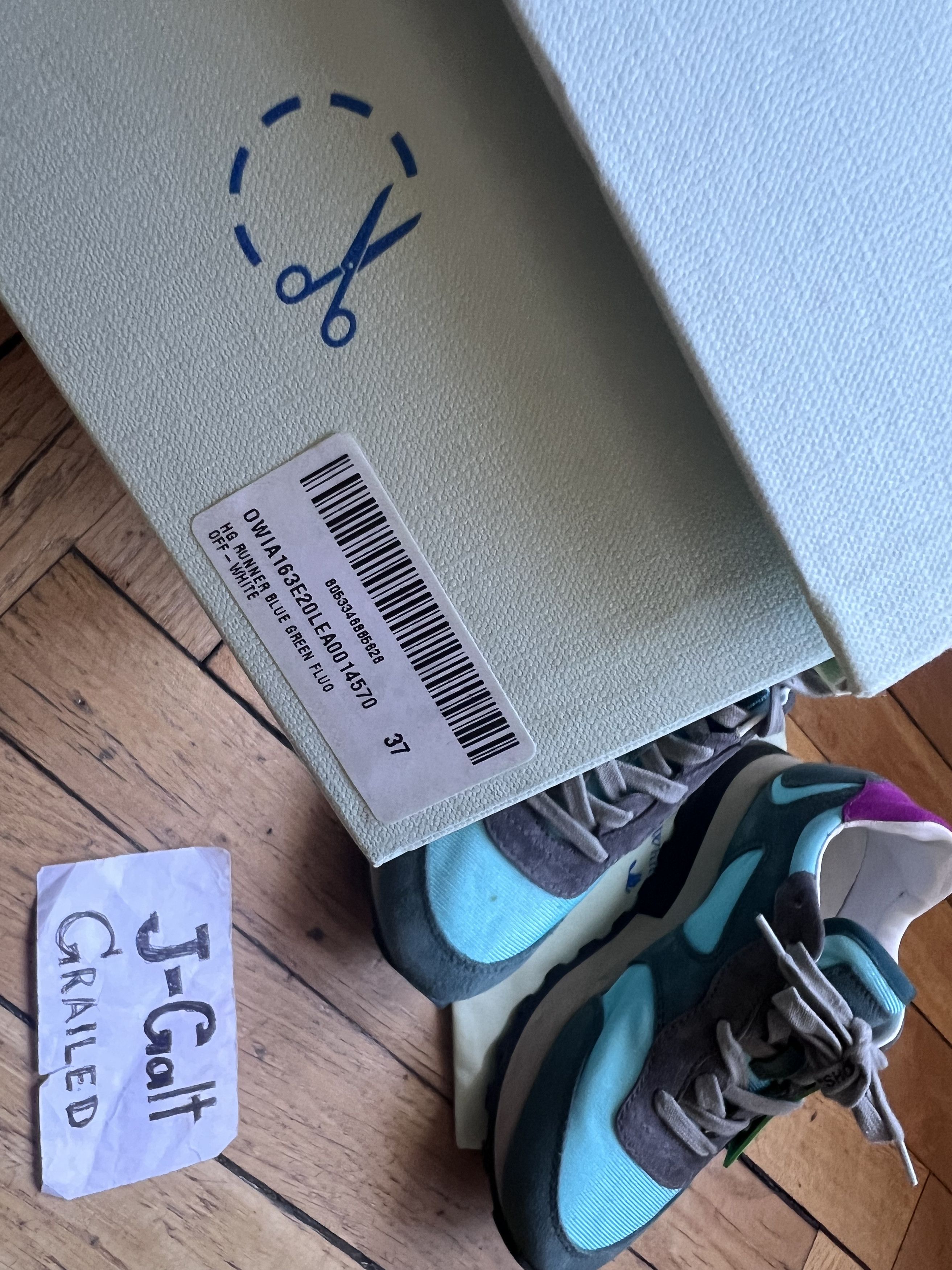 Off-White Off-White low runner / Virgil Era, Made in Italy | Sz37 Size US 7 / IT 37 - 4 Thumbnail