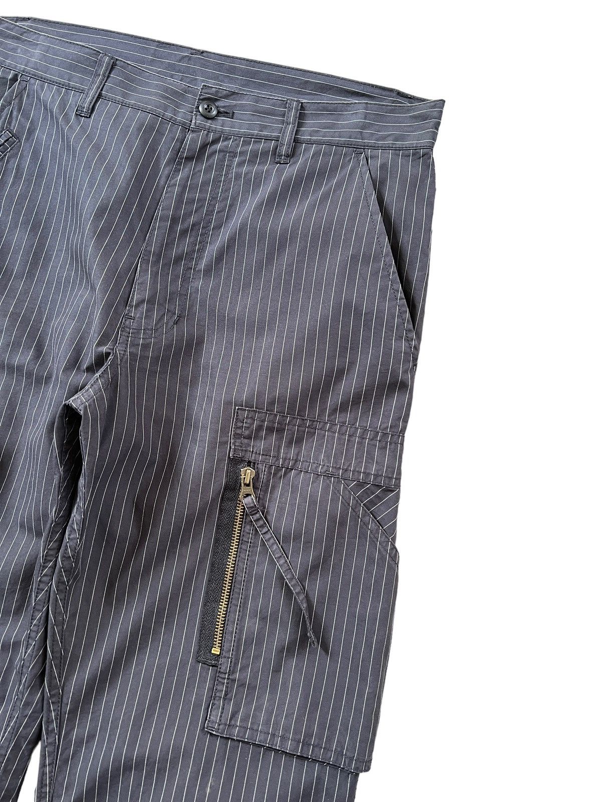 Japanese Brand × PPFM PPFM Pinstripe Multipocket Cargo Pants Size US 31 - 5 Thumbnail
