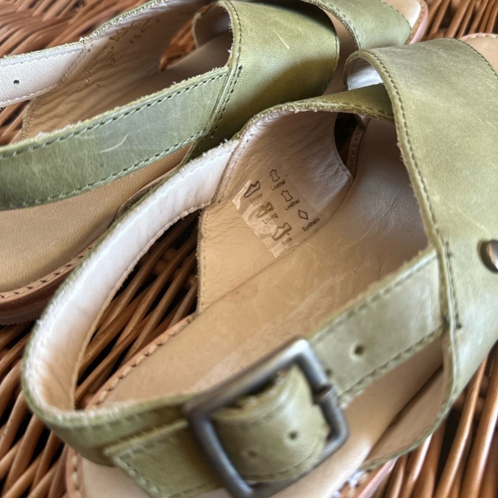 Other Patina sandals in the prettiest green. Size 7 Size US 7.5 / IT 37.5 - 6 Thumbnail