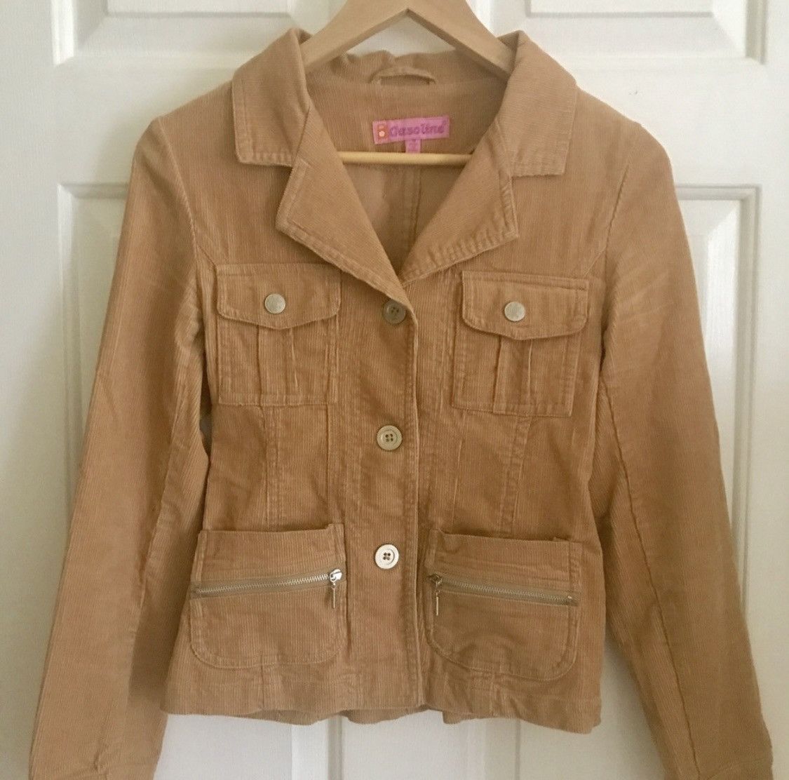 Other VINTAGE GASOLINE CORDUROY BUTTON UP JACKET Size S / US 4 / IT 40 - 3 Thumbnail