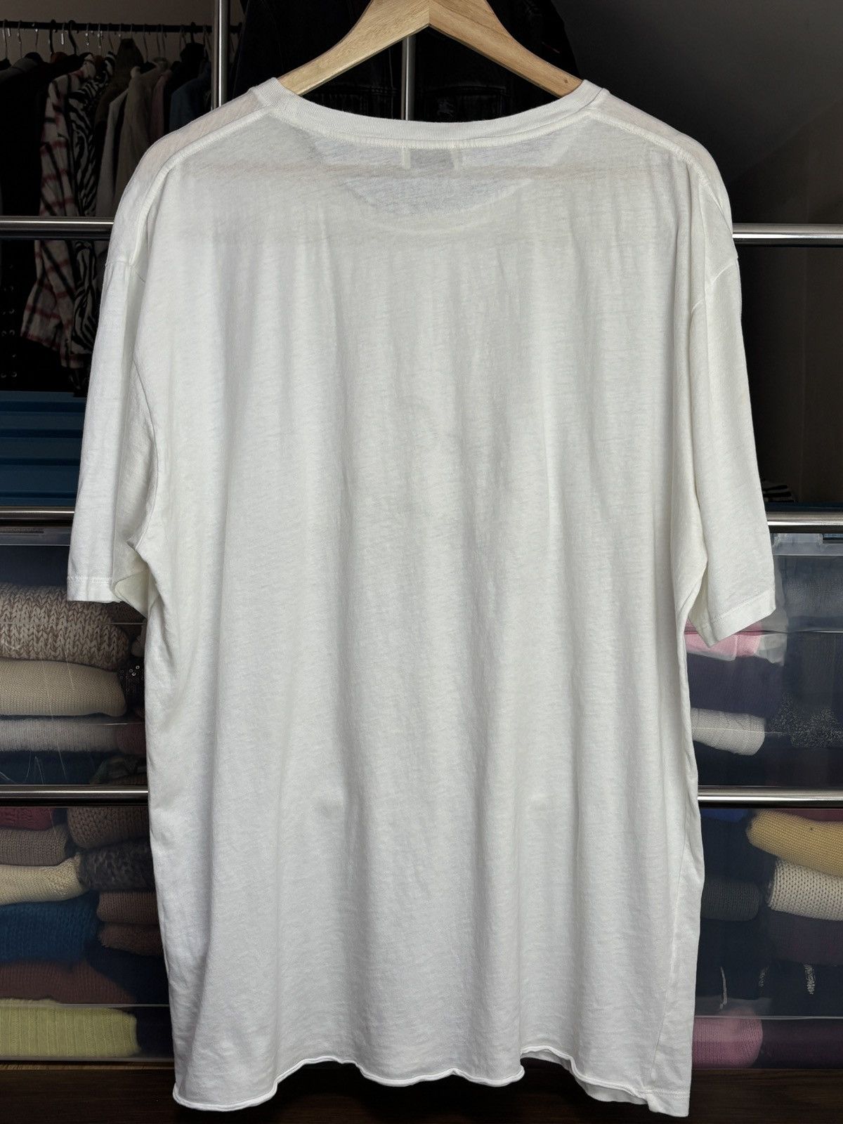 Saint Laurent Paris Saint Laurent Paris Signature T-Shirt SLP Size US L / EU 52-54 / 3 - 3 Thumbnail