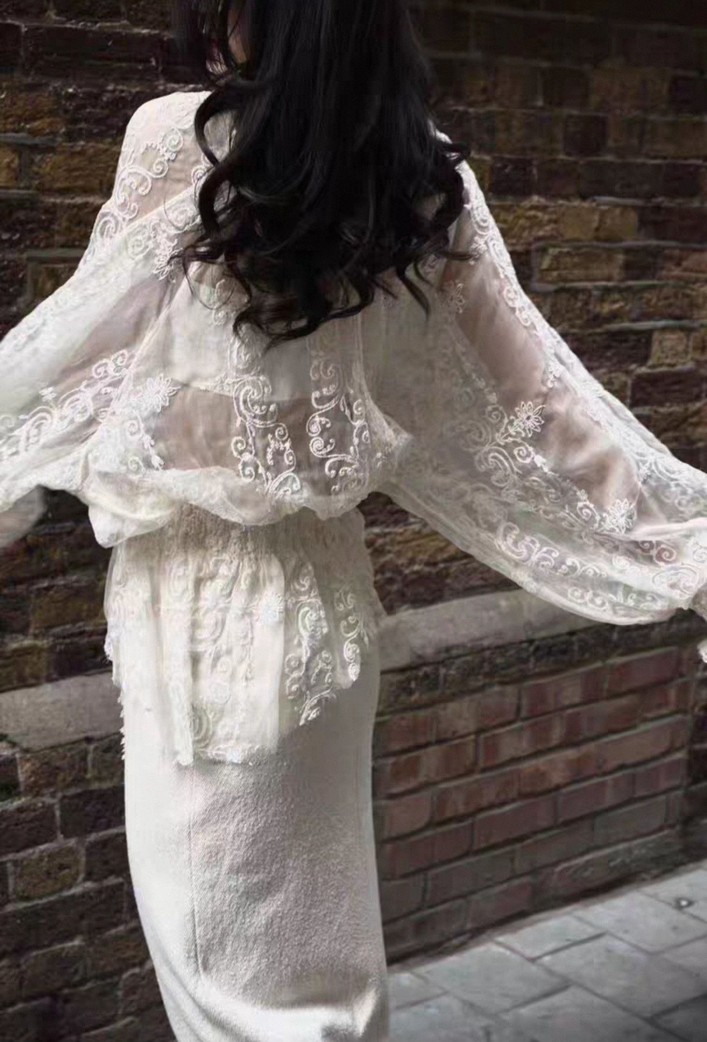 Ann Demeulemeester Ann Demeulemeester lace blouse Size S / US 4 / IT 40 - 8 Thumbnail