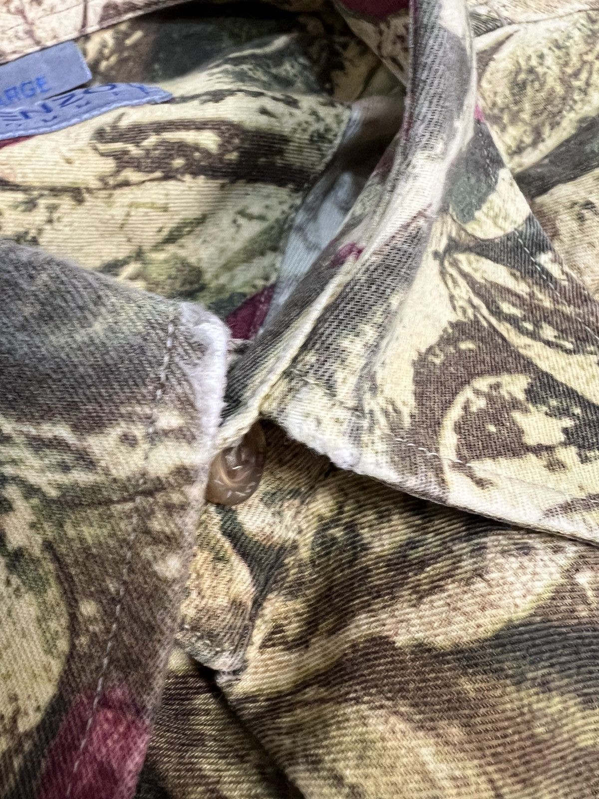 Kenzo × Vintage Crazy overprinted Dragon Yohji Yamamoto style Shirt Kenzo Size US L / EU 52-54 / 3 - 9 Thumbnail
