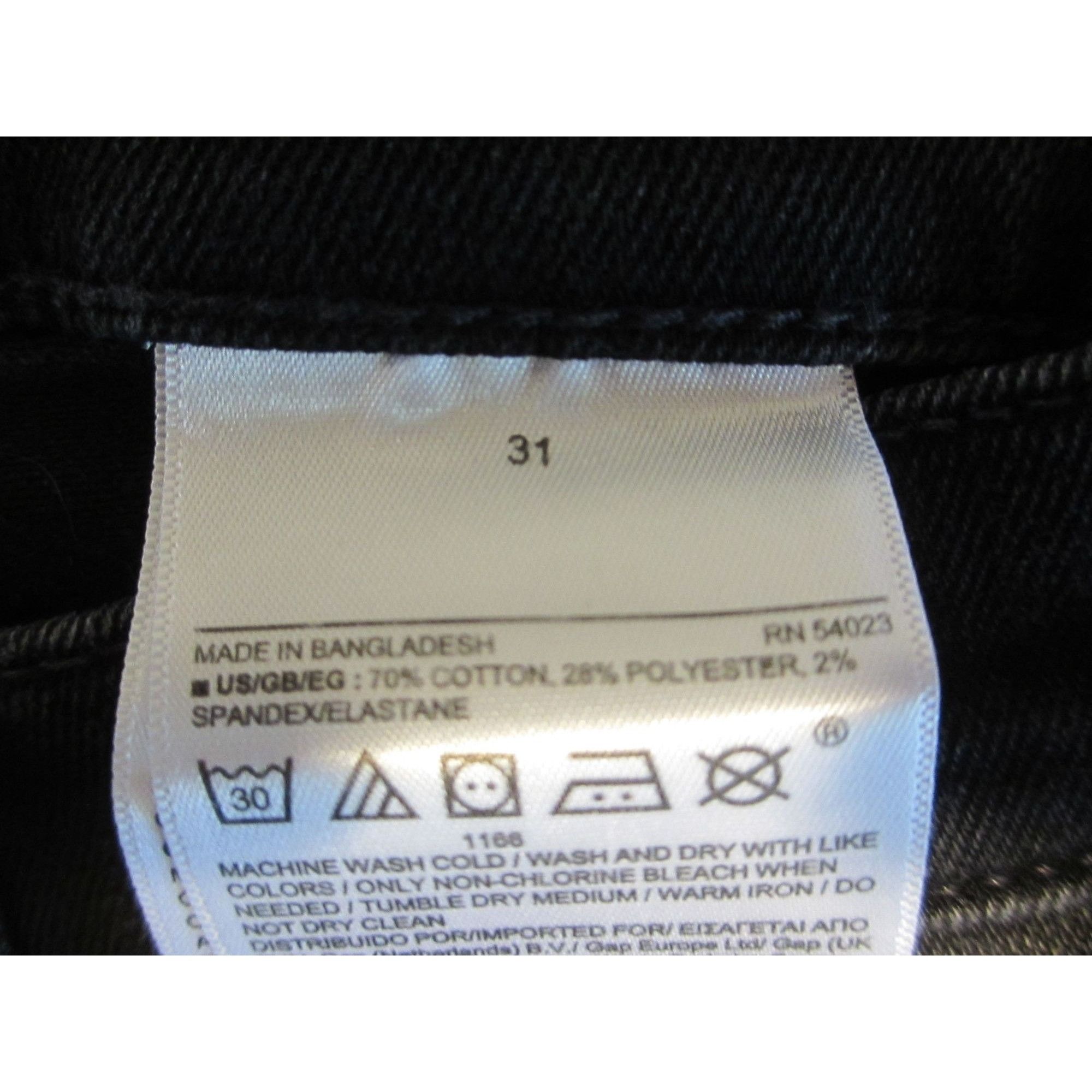 Banana Republic BANANA REPUBLIC PRECISION DENIM 31 SKINNY BLUE JEANS Size 31" - 6 Thumbnail