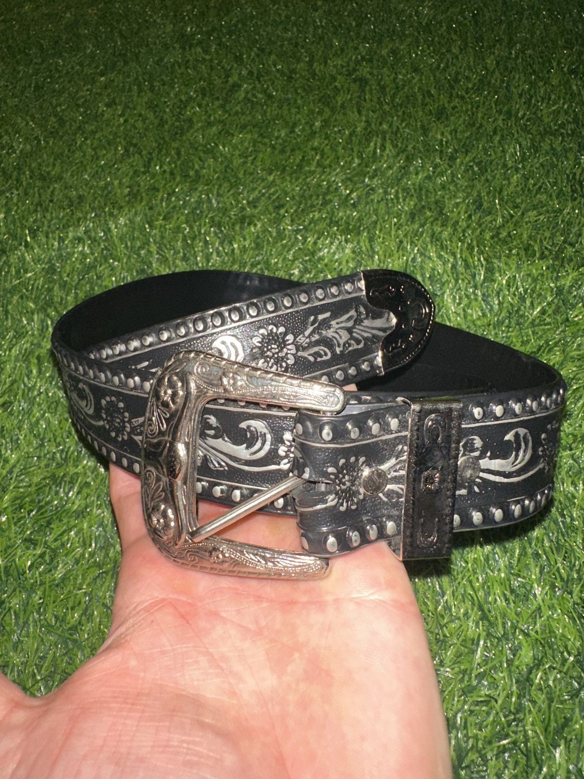 Cowboy Equipment Cowboy western rubber belt Size 34 - 1 Thumbnail