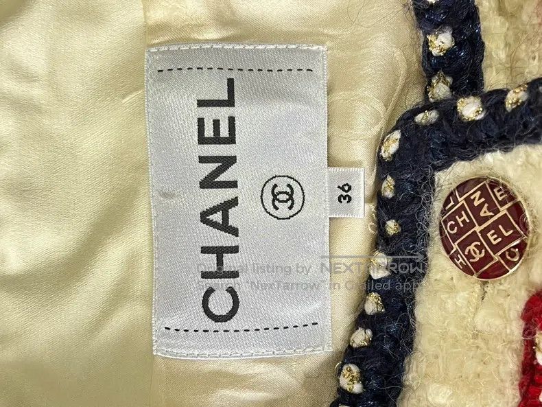 Chanel Chanel Preview series red and blue rolled-edge jacket Size XS / US 0-2 / IT 36-38 - 7 Thumbnail
