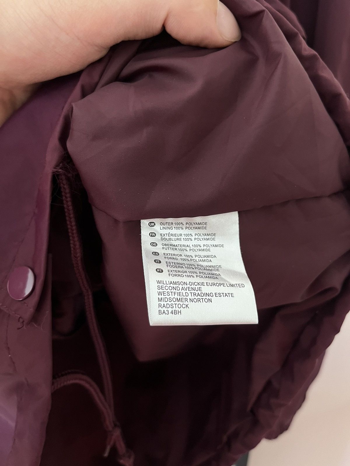 Dickies Dickies Coach’s Workwear Burgundy Jacket Size Large Size US L / EU 52-54 / 3 - 5 Thumbnail