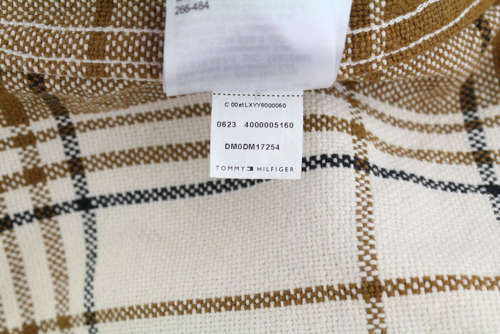 Tommy Hilfiger BRUSHED CHECK XL Overshirt Flannel Thick Shirt 85017 Size US XL / EU 56 / 4 - 12 Thumbnail