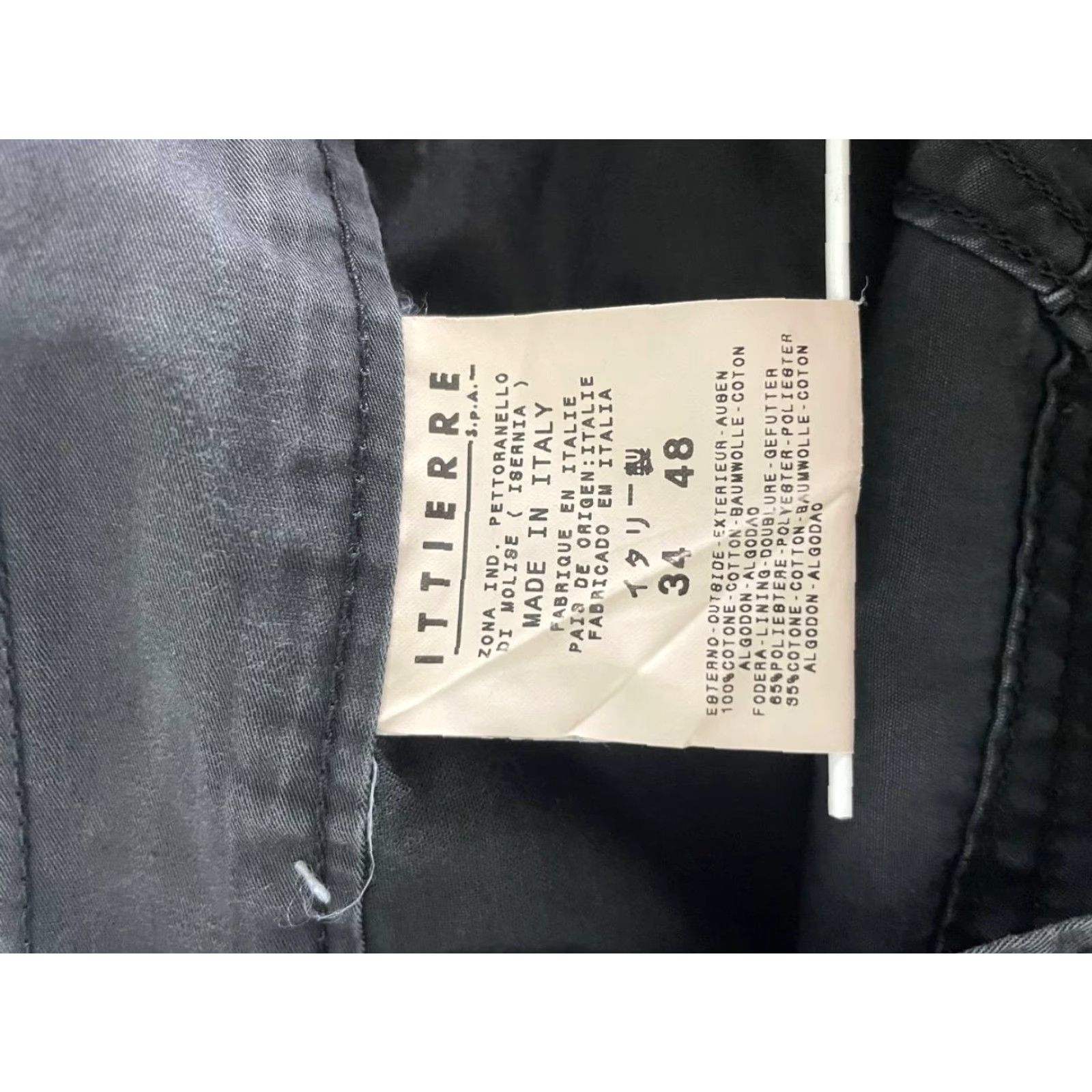 Versace Jeans Couture Versace Jeans Couture Mens Denim Jeans Size 34 Gray Cotton Straight Leg Biker Jeans Size US 34 / EU 50 - 4 Thumbnail