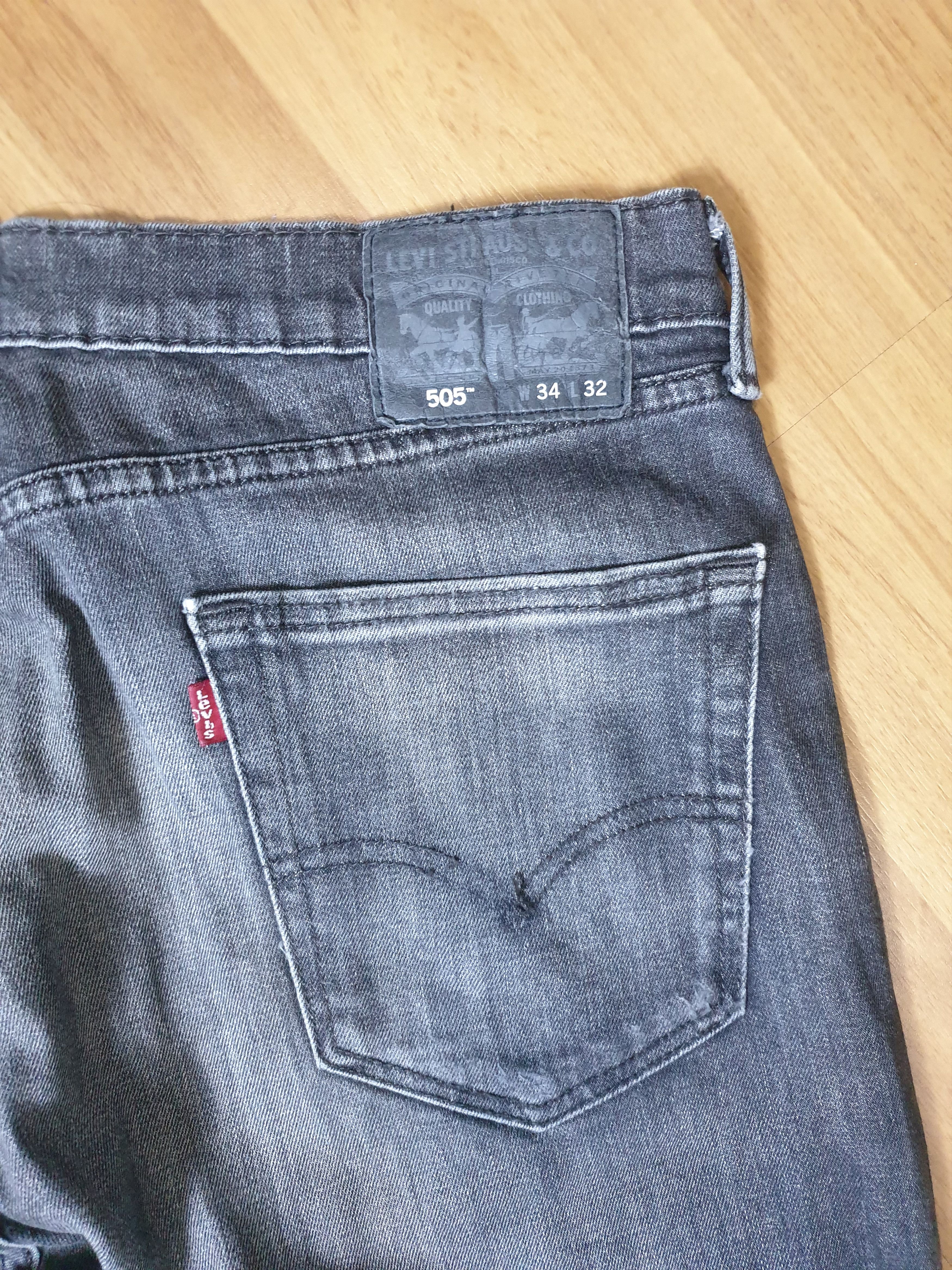 Levi's Levi's 505 Regular distress jeans Size US 34 / EU 50 - 3 Thumbnail