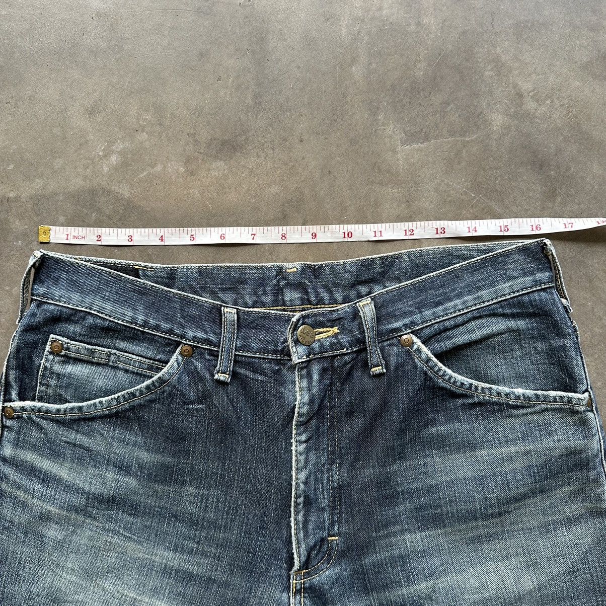 Japanese Brand × Jean × Vintage Vintage Lee Faded Distressed Denim Jean Pant W33 Size US 33 - 8 Thumbnail
