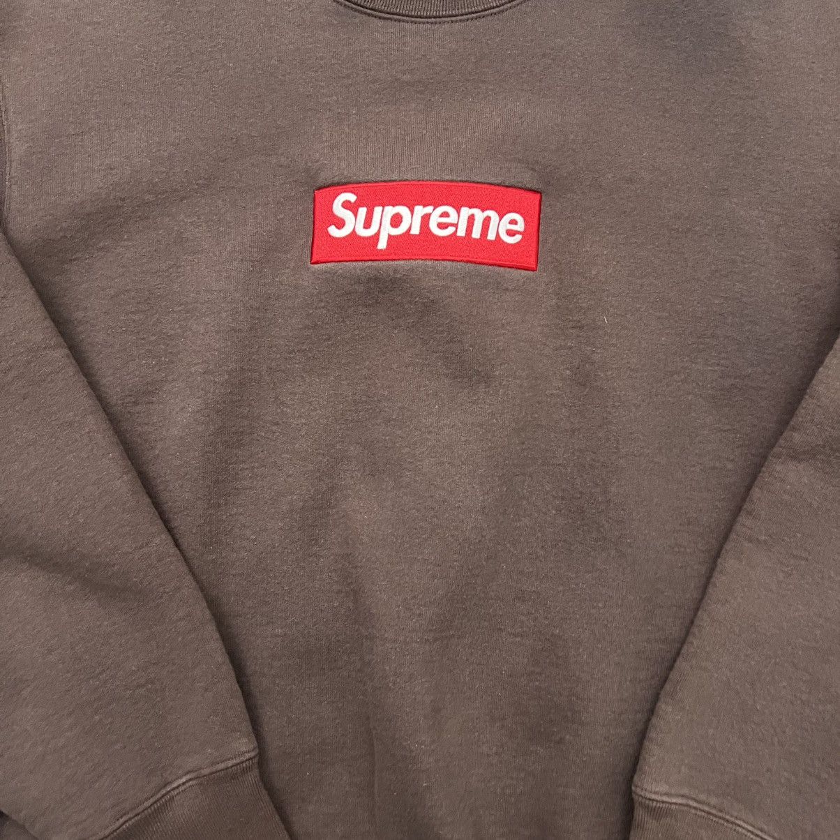 Supreme Supreme Box Logo Crewneck FW22 Size US M / EU 48-50 / 2 - 3 Thumbnail