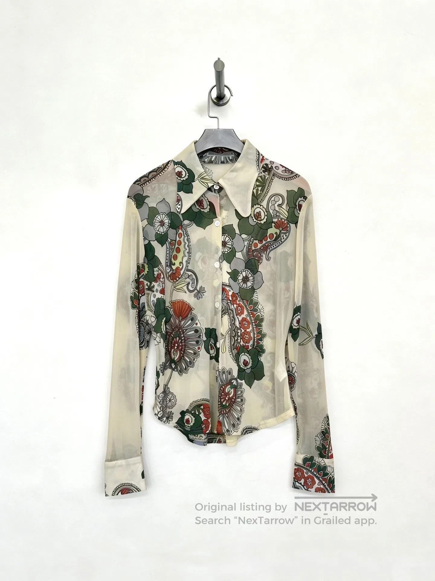 Tsumori Chisato Tsumori Chisato Cashew Floral Shirt. Size M / US 6-8 / IT 42-44 - 1 Thumbnail