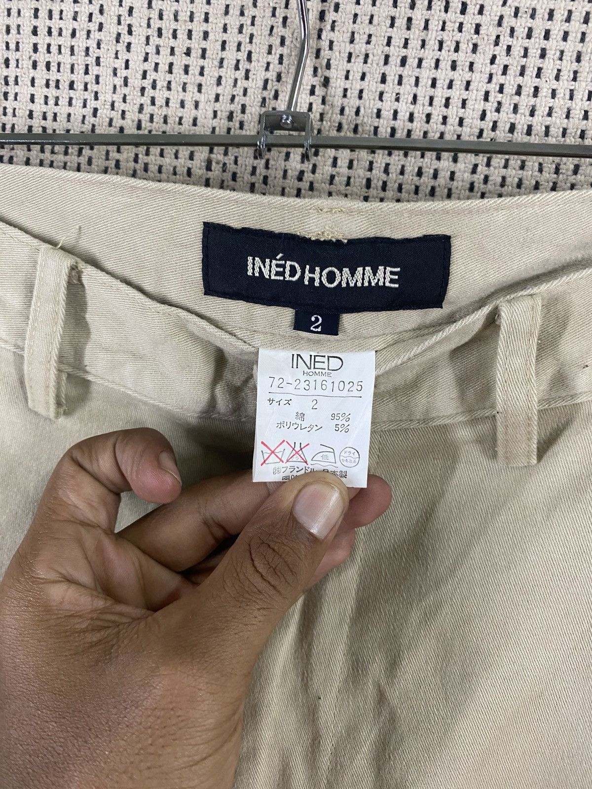 Yohji Yamamoto INED HOMME BY YOHJI YAMAMOTO LONG PANTS VERY RARE Size US 28 / EU 44 - 3 Thumbnail