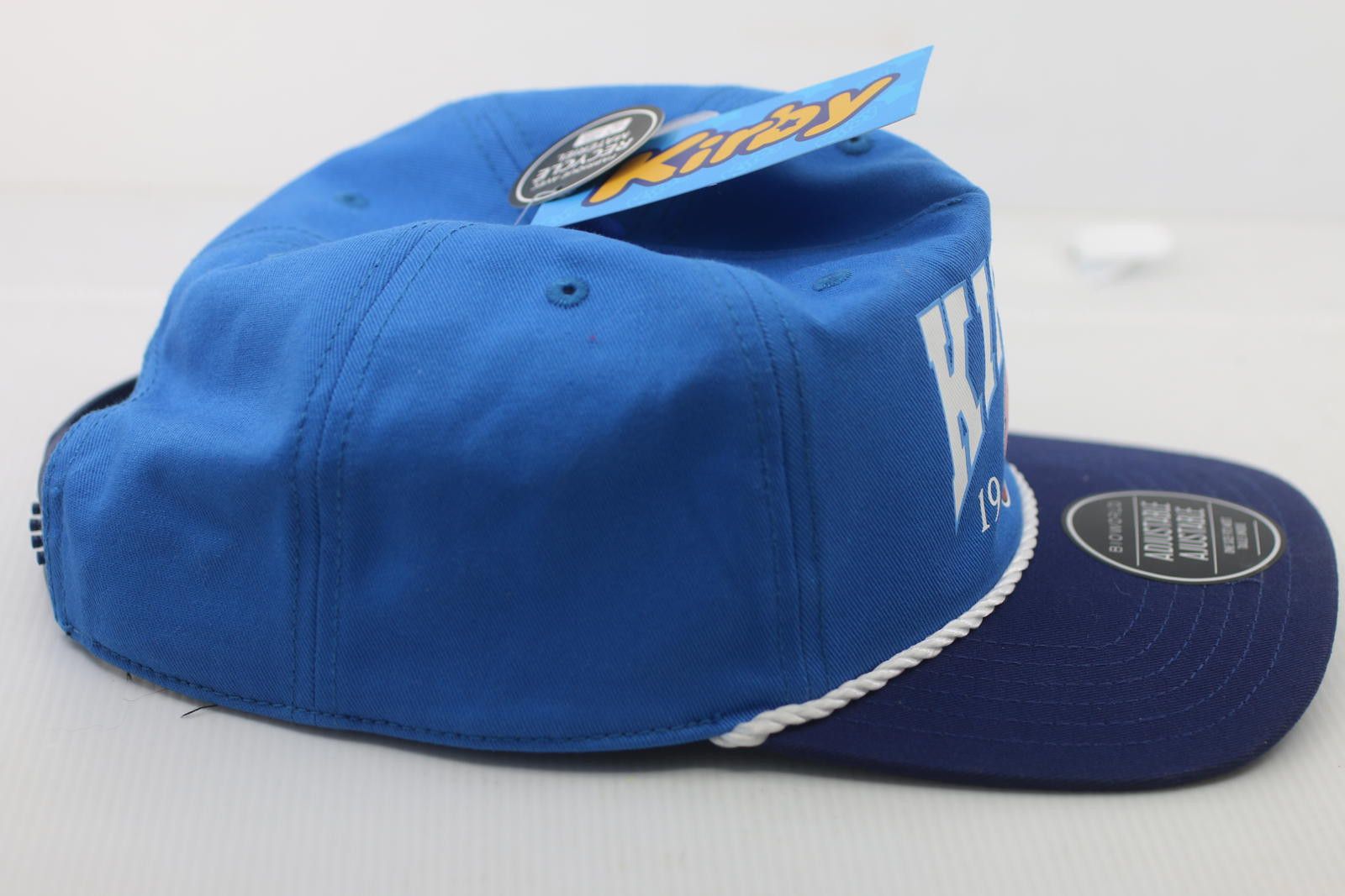 Other Nintendo Kirby 1992 Adjustable Snapback Cap – Bioworld Blue Size ONE SIZE - 9 Thumbnail