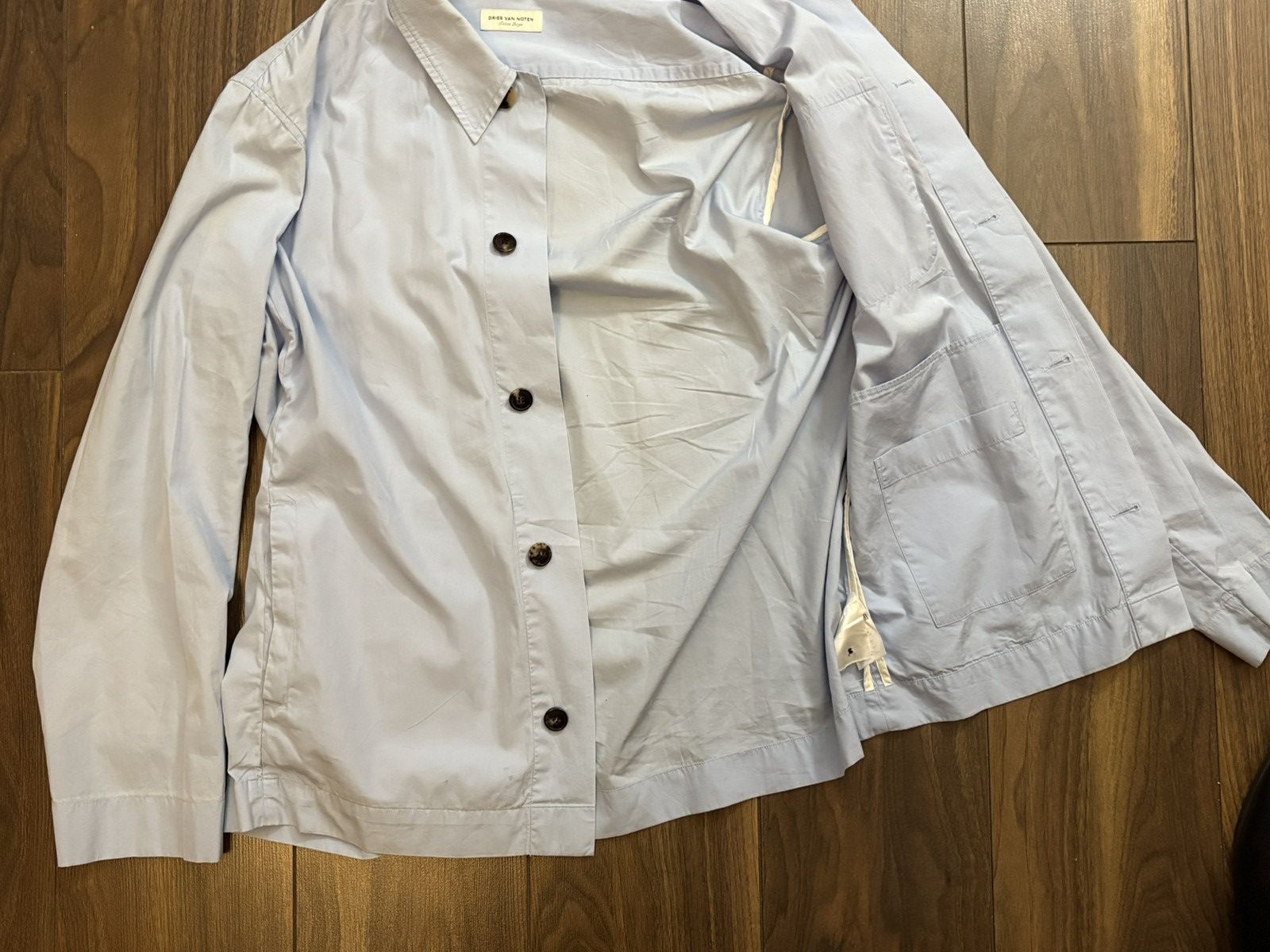Dries Van Noten Dries Van Noten Light Button Up Jacket Size US XL / EU 56 / 4 - 5 Thumbnail