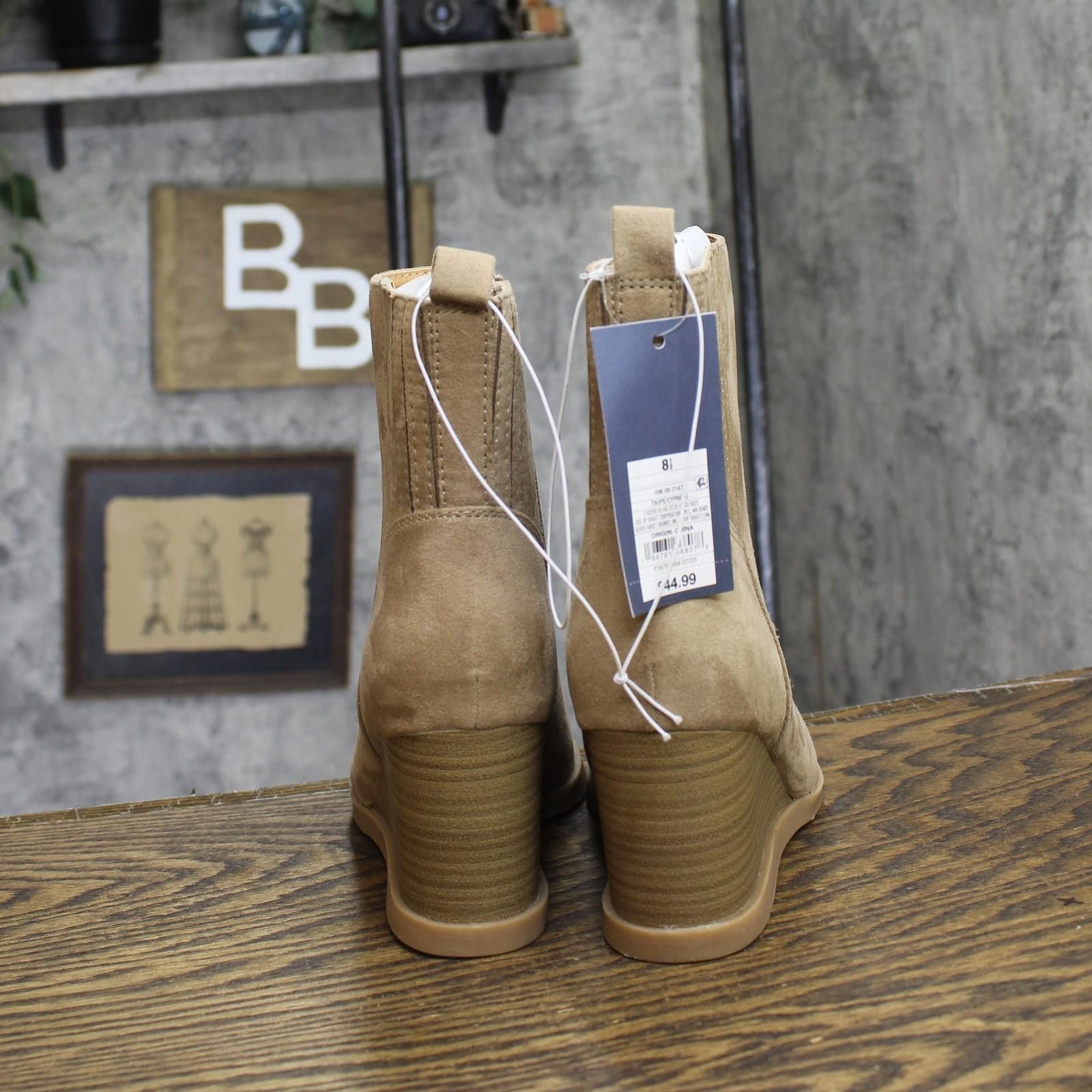 Other Nwt Universal Thread Winter Boots 88375523 Taupe Brown 8.5m Size US 8.5 / IT 38.5 - 4 Thumbnail