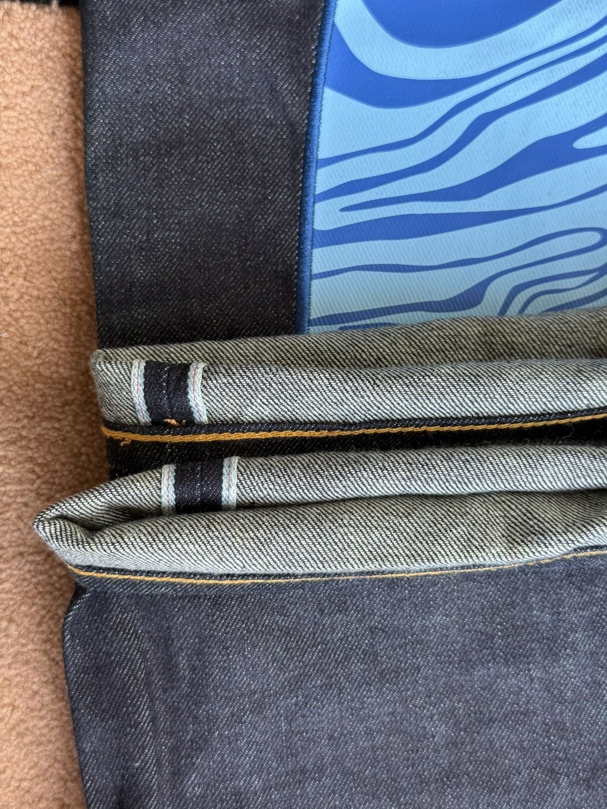 Evisu EVISU “道楽”camo daicock style denim jeans！size：32x34 Size US 32 / EU 48 - 9 Thumbnail