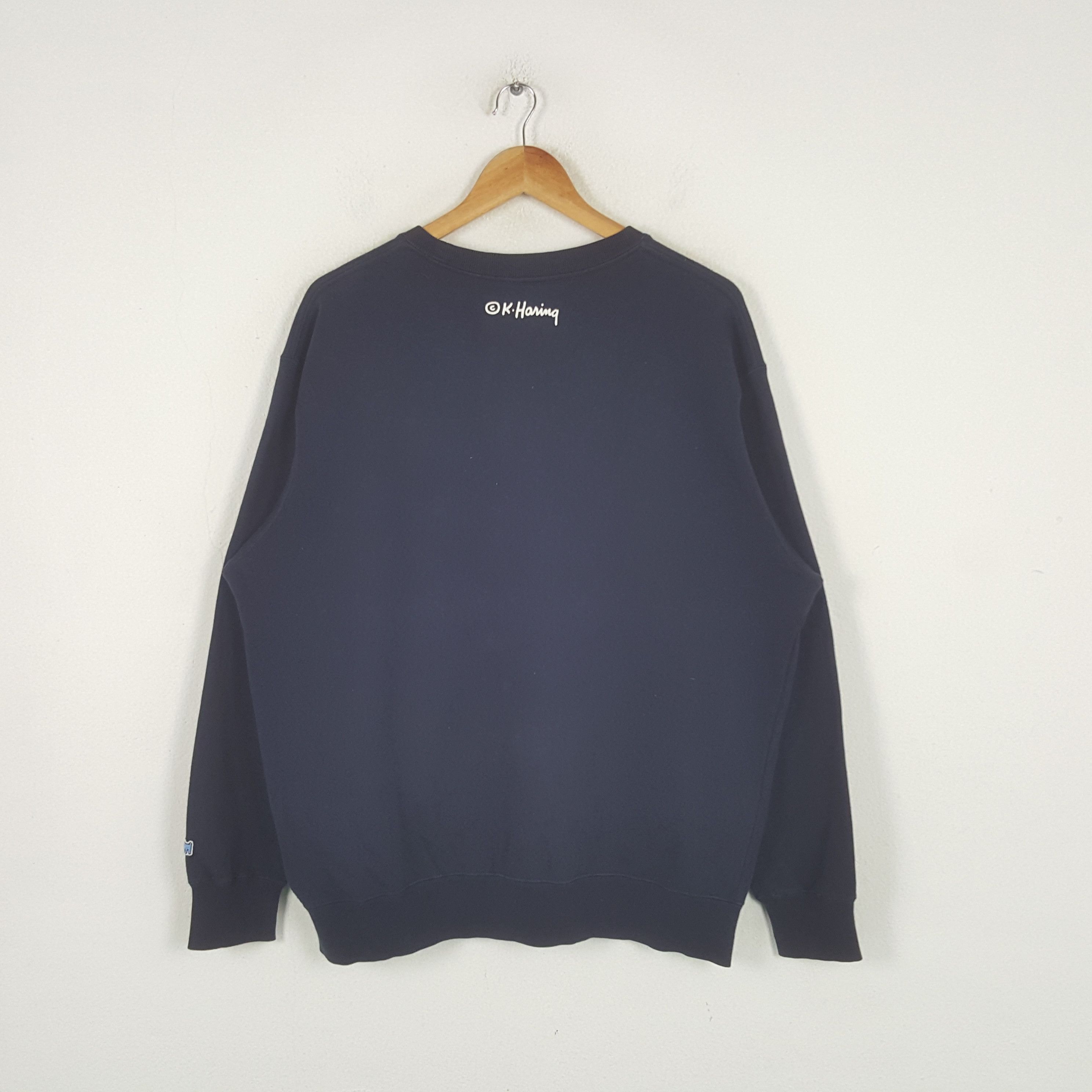 Keith Haring Vintage Keith Haring American Brand Art Sweatshirt C295N25 Size US L / EU 52-54 / 3 - 3 Thumbnail