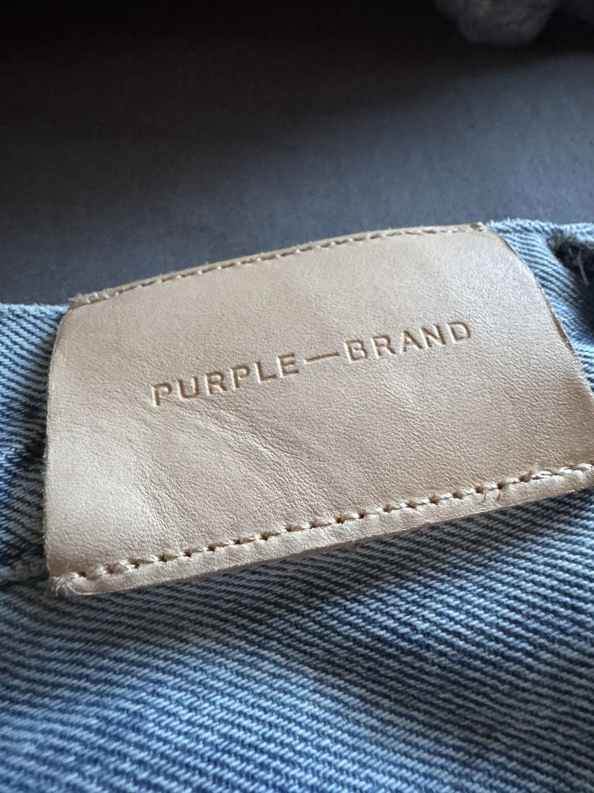 Purple Brand Purple jeans po18 indigo baggy Size US 31 - 3 Thumbnail