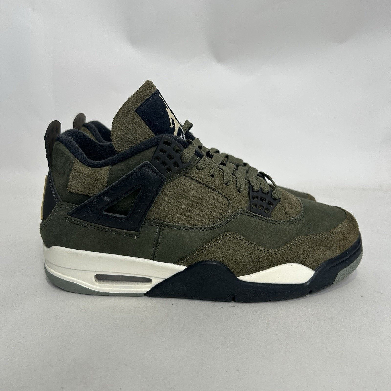 Jordan Brand Nike Air Jordan 4 Retro SE Craft “Olive” FB9927-200 Size US 8.5 / EU 41-42 - 4 Thumbnail