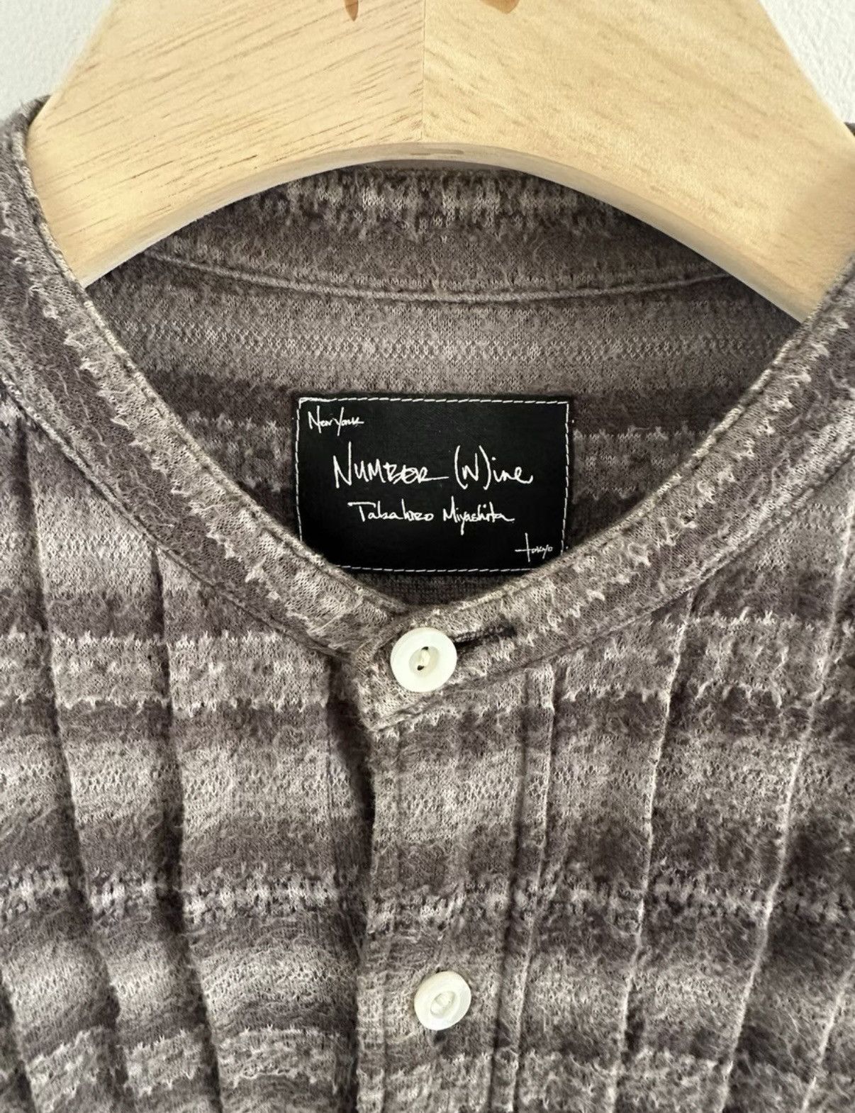 Number (N)ine Number Nine 08ss front pleated shirt birds Size US M / EU 48-50 / 2 - 5 Thumbnail