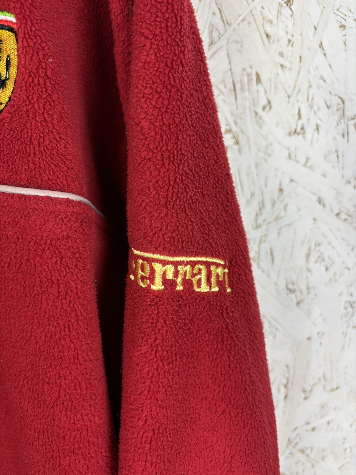 Ferrari 90s Ferrari Michael Schumacher Half Zip Fleece Red Size S Size US S / EU 44-46 / 1 - 3 Thumbnail