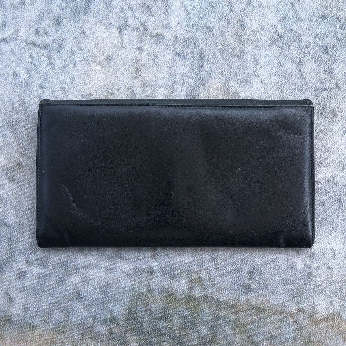 Balenciaga Authentic Balenciaga Paris Leather Wallet Black Size ONE SIZE - 6 Thumbnail