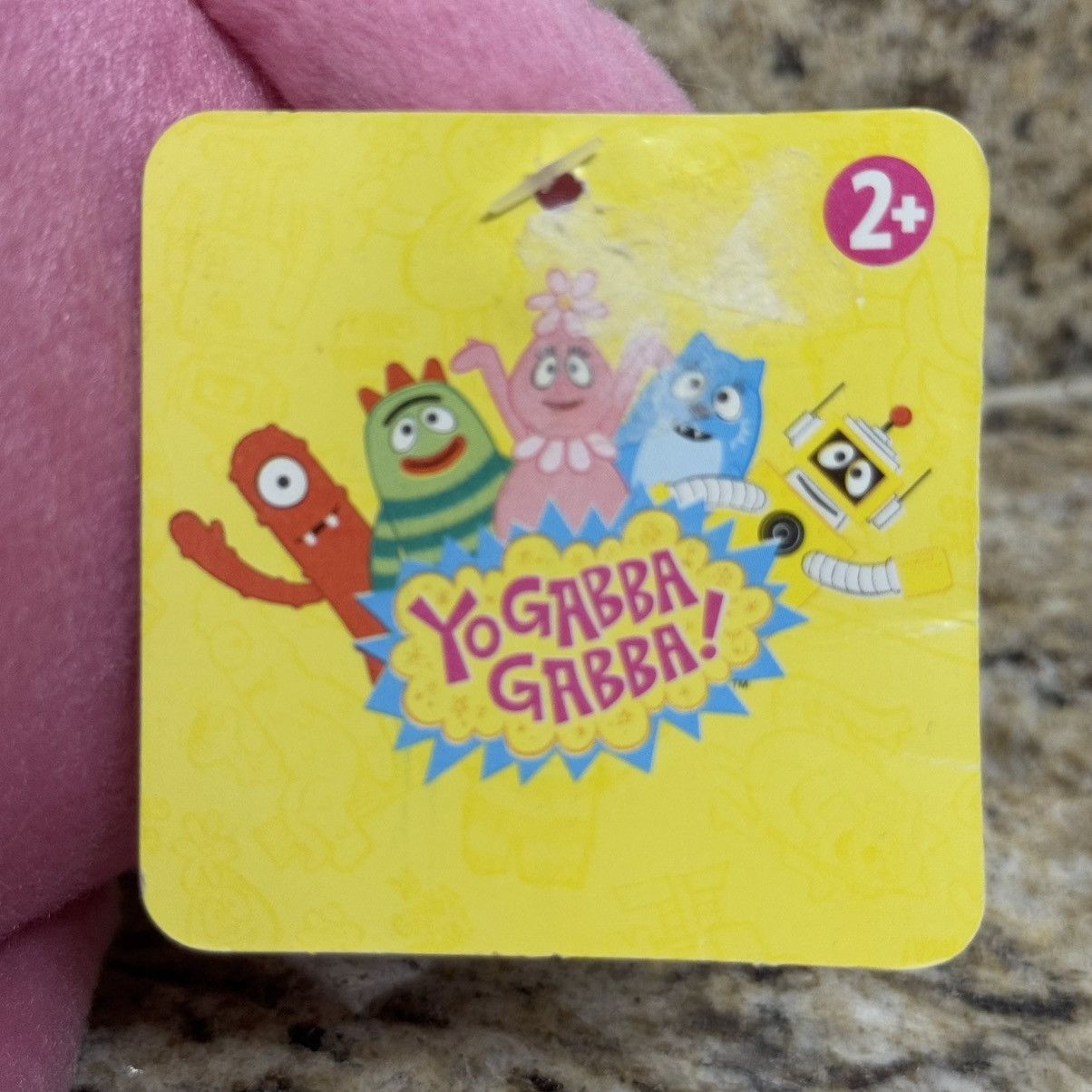 Nickelodeon × Vintage 2010 Yo Gabba Gabba Foofa 13” Pink Plush Nanco Nickelodeon Size ONE SIZE - 3 Thumbnail