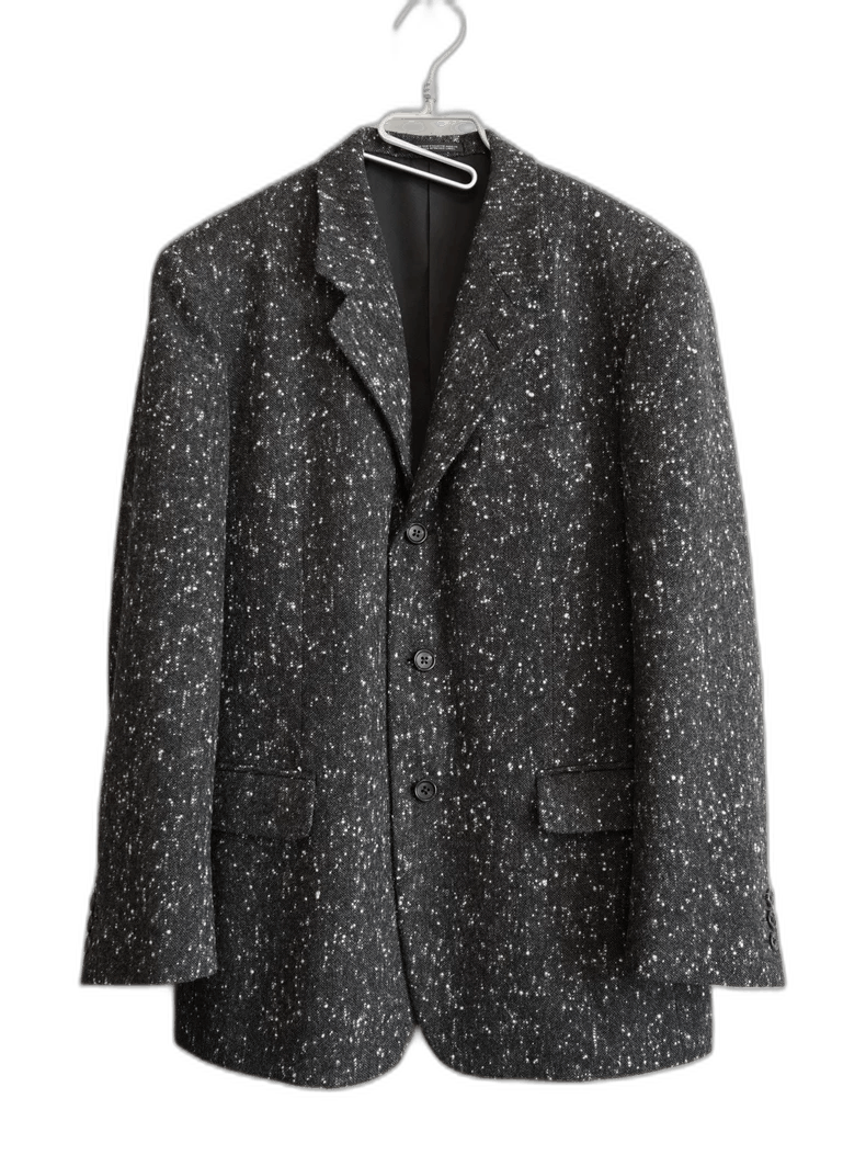 Yohji Yamamoto embroidered black point jacket by yohji yamamoto Size US S / EU 44-46 / 1 - 1 Thumbnail