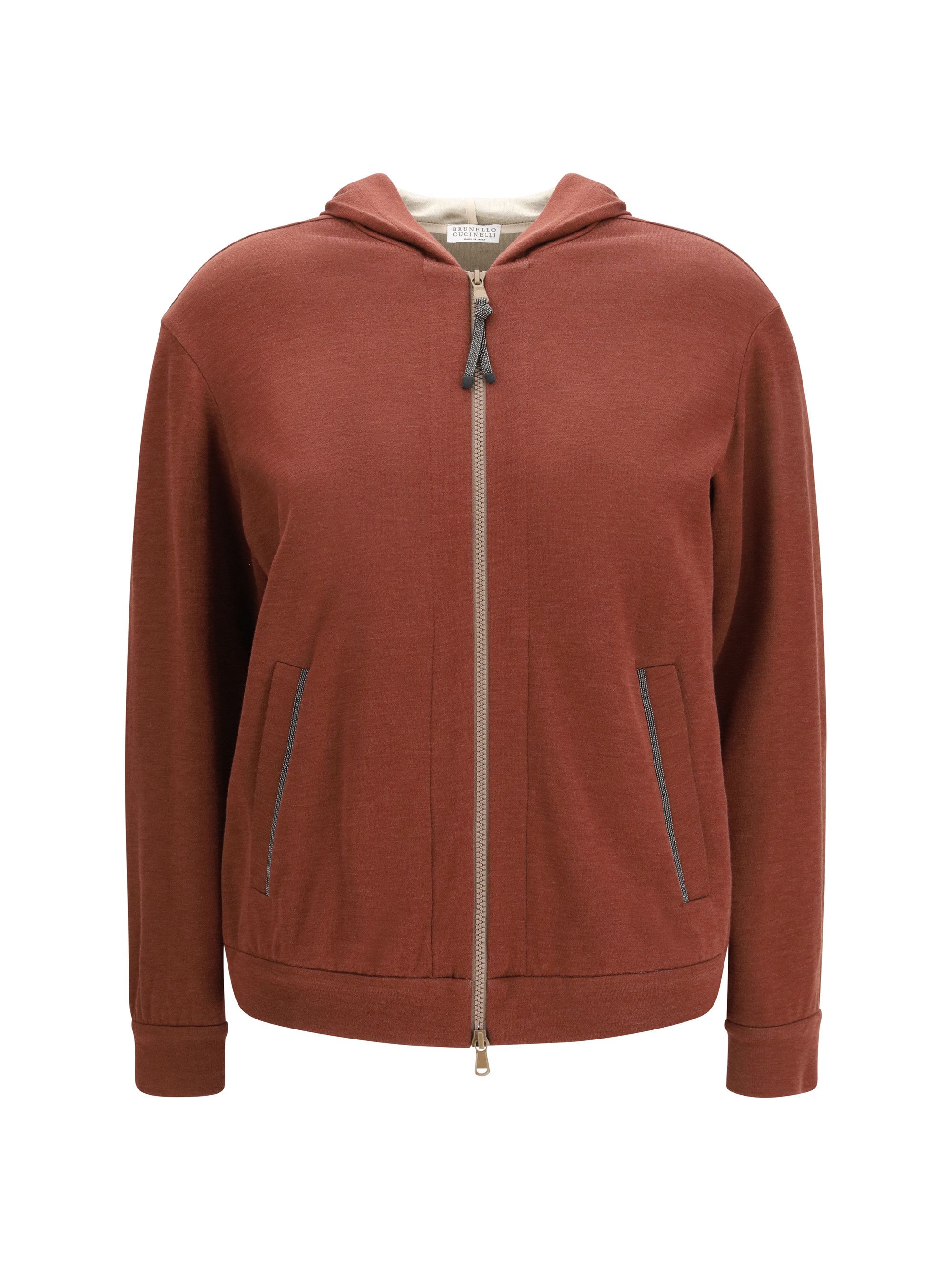 Brunello Cucinelli Cotton Hoodie Size M / US 6-8 / IT 42-44 - 1 Thumbnail