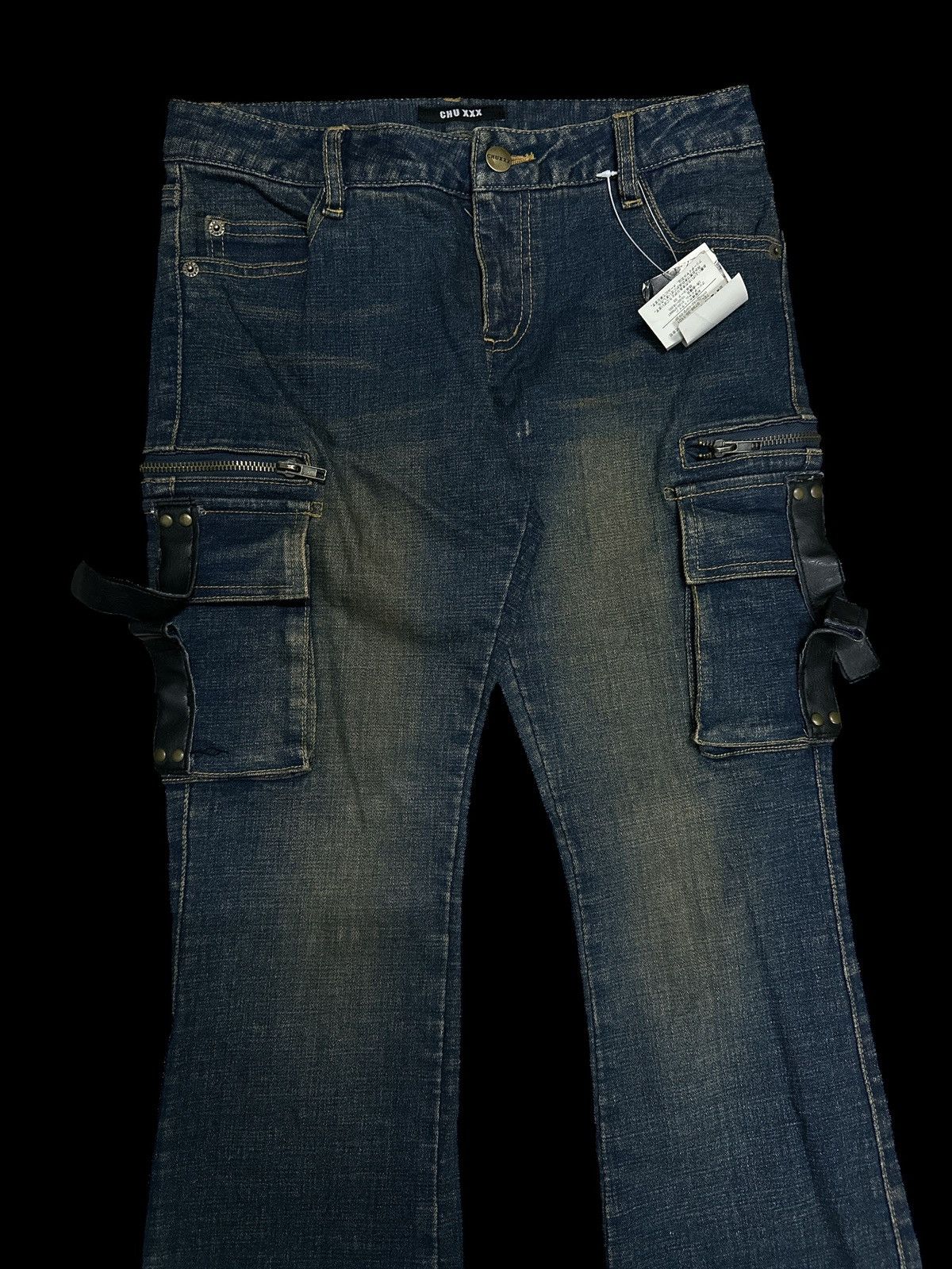 Kapital Chuu xX MultiPocket Tactical Bootcut Style 💥❗️ Size US 30 / EU 46 - 3 Thumbnail