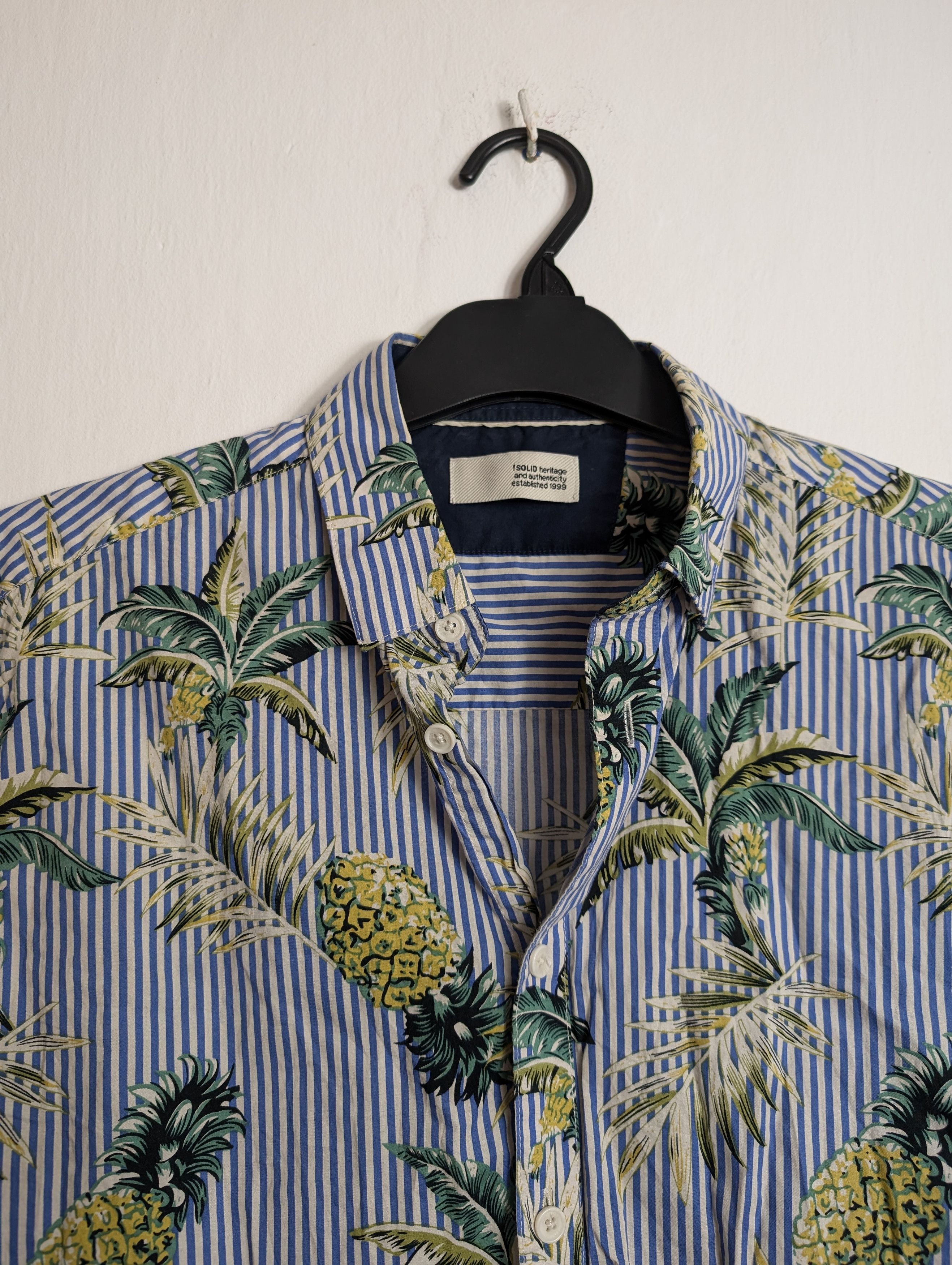 Vintage Vintage Y2K Hawaiian Shirt - Summer Floral Palm Tree Print Size US S / EU 44-46 / 1 - 3 Thumbnail