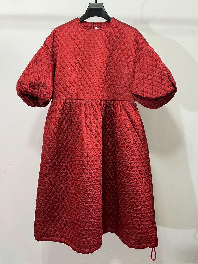 Comme des Garcons Comme Des Garcons Glossy quilted quilted dress Size S / US 4 / IT 40 - 1 Thumbnail