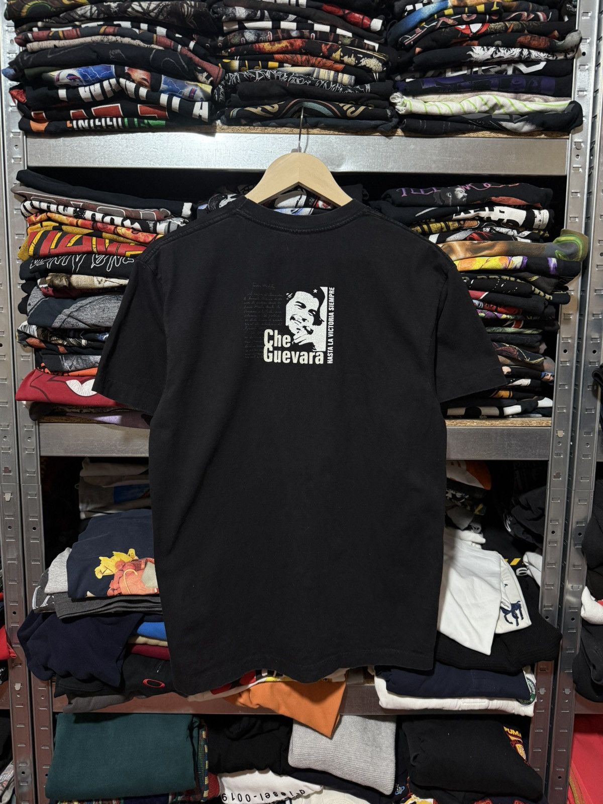 Vintage Vintage 90s Che Guevara Hasta La Victoria Siempre T-Shirt Size US L / EU 52-54 / 3 - 2 Thumbnail