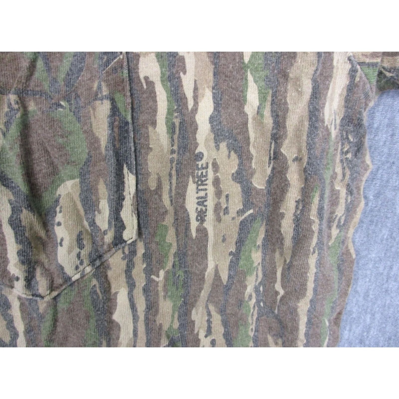 Realtree Spartan Realtree Shirt Mens 2XL/3XL Brown Camo Pocket Hunting Tee Made USA Size US XXL / EU 58 / 5 - 3 Thumbnail