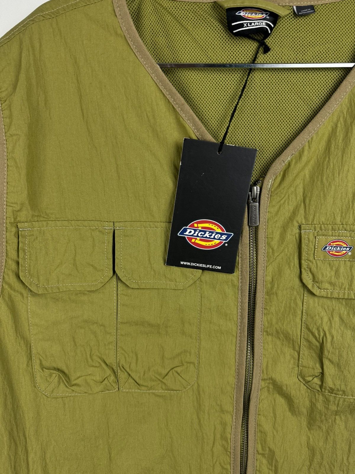 Carhartt NEW Dickies Pacific Olive Safari Multi Pocket Vest Size US XL / EU 56 / 4 - 6 Thumbnail