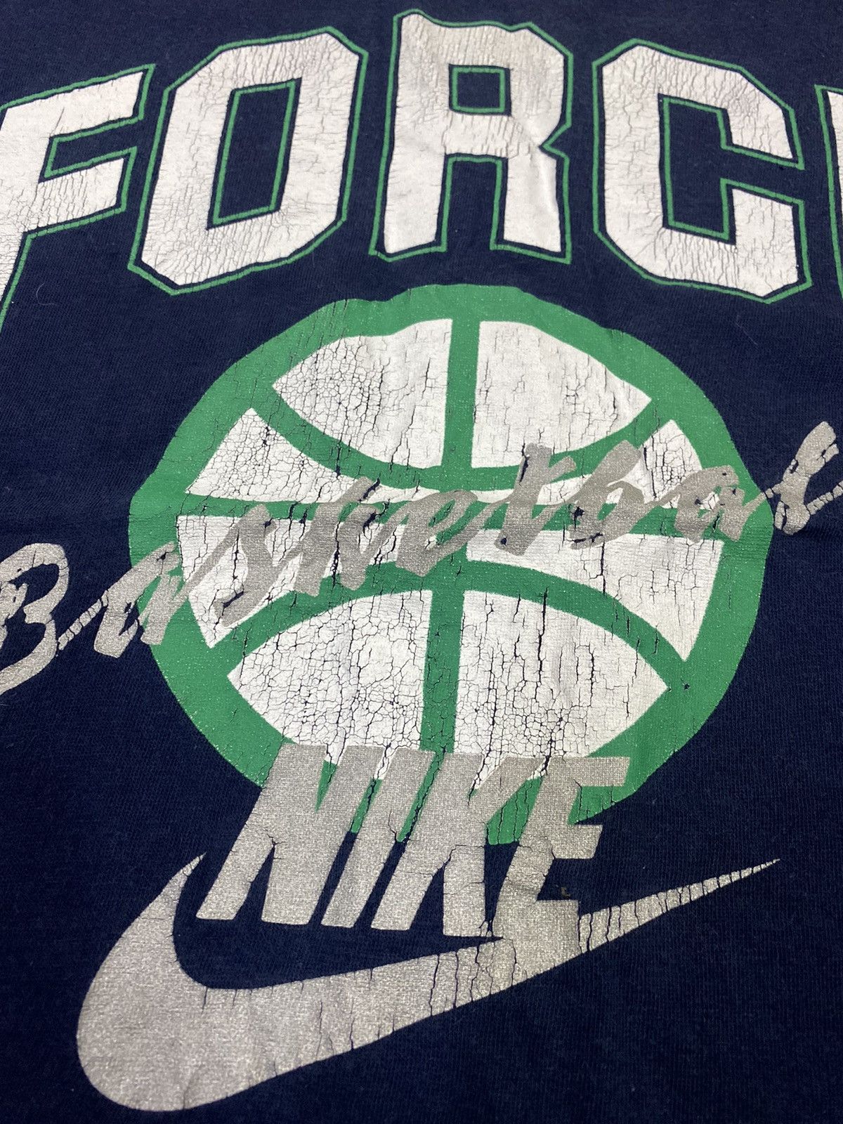 Nike × Vintage Vintage 90s Nike Force Basketball Size US XL / EU 56 / 4 - 3 Thumbnail