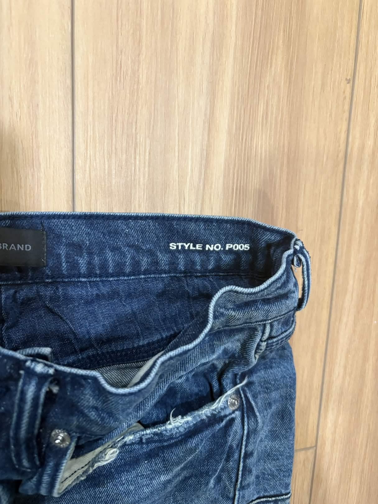 Purple Brand NWOT PURPLE BRAND P005 Vintage Scratch Mens Jeans (Indigo) Size US 30 / EU 46 - 7 Thumbnail