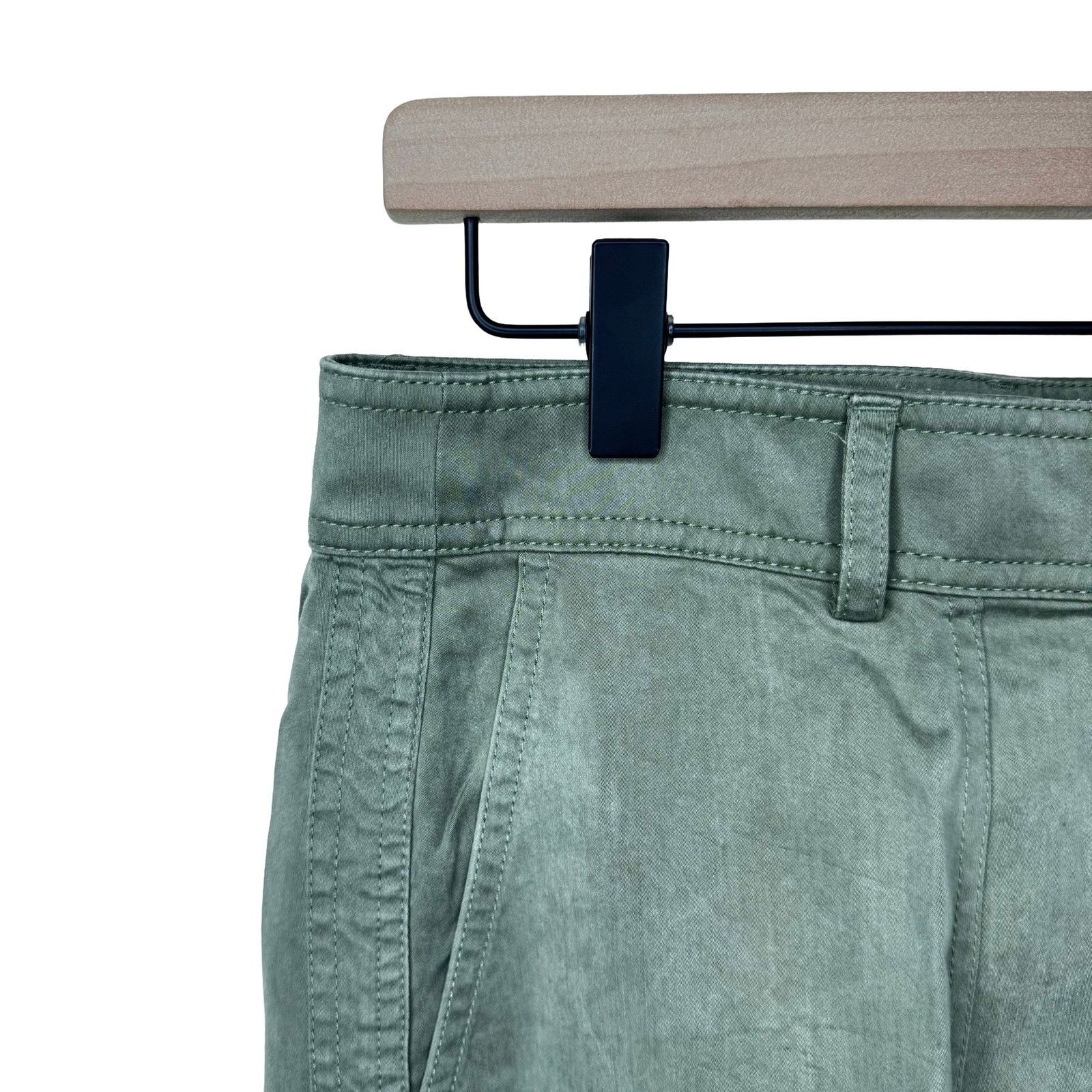 J.Crew J.CREW Drapey viscos blend twill pant Surplus Green Size 28" / US 6 / IT 42 - 5 Thumbnail