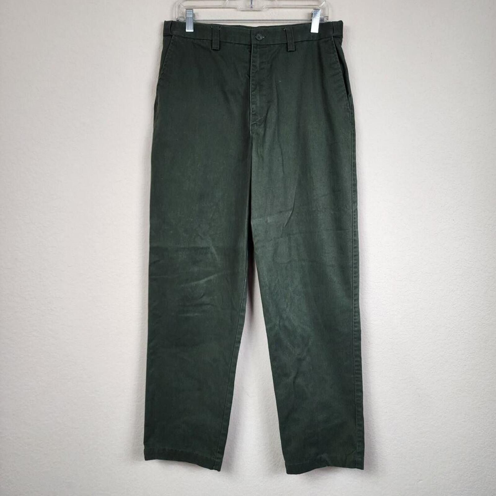 Puritan 34x32 Puritan Dark Green Mens Pants Size US 34 / EU 50 - 1 Thumbnail