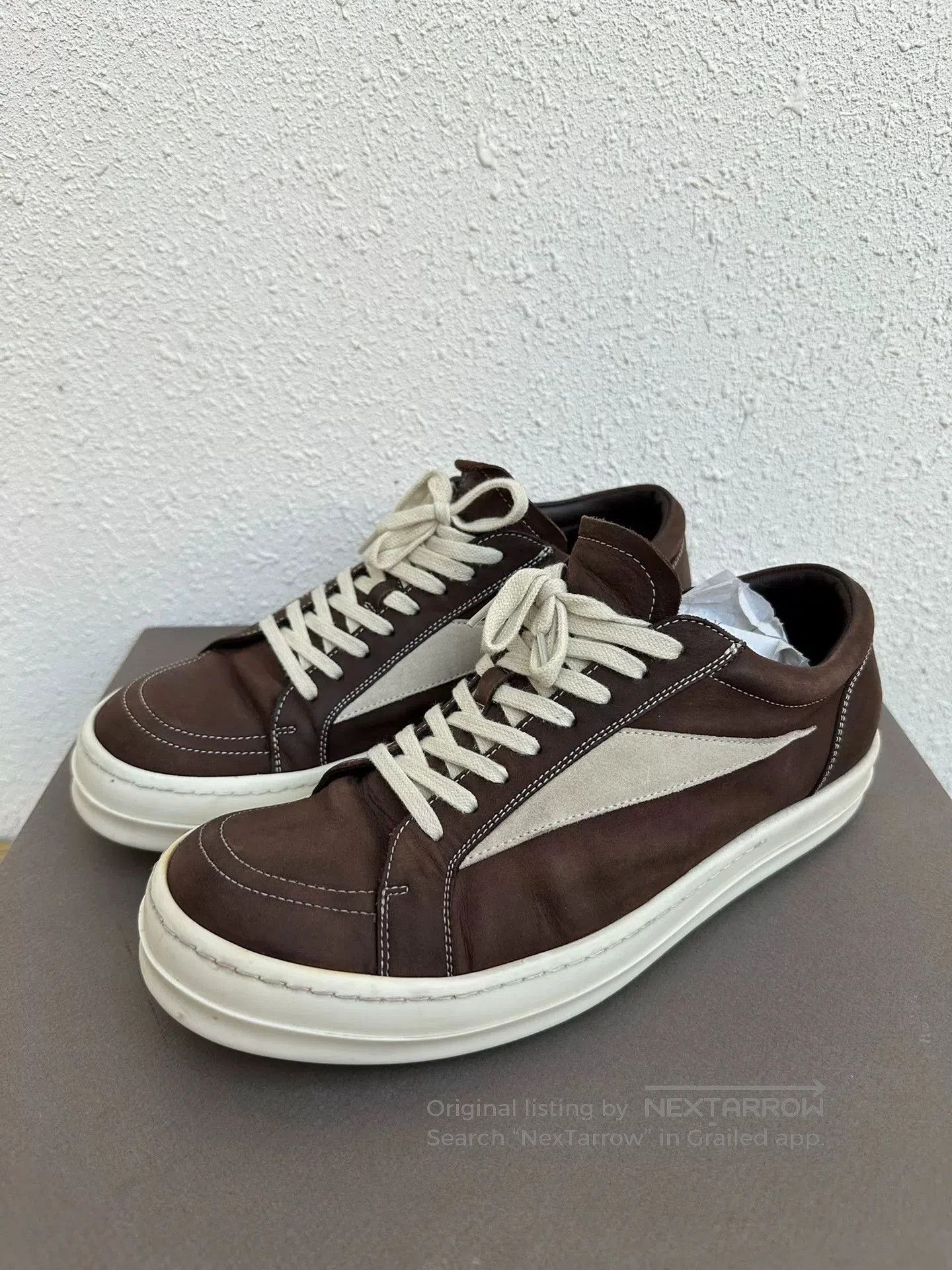 Rick Owens Rick Owens Low-Top Sneakers. Size US 9 / EU 42 - 3 Thumbnail