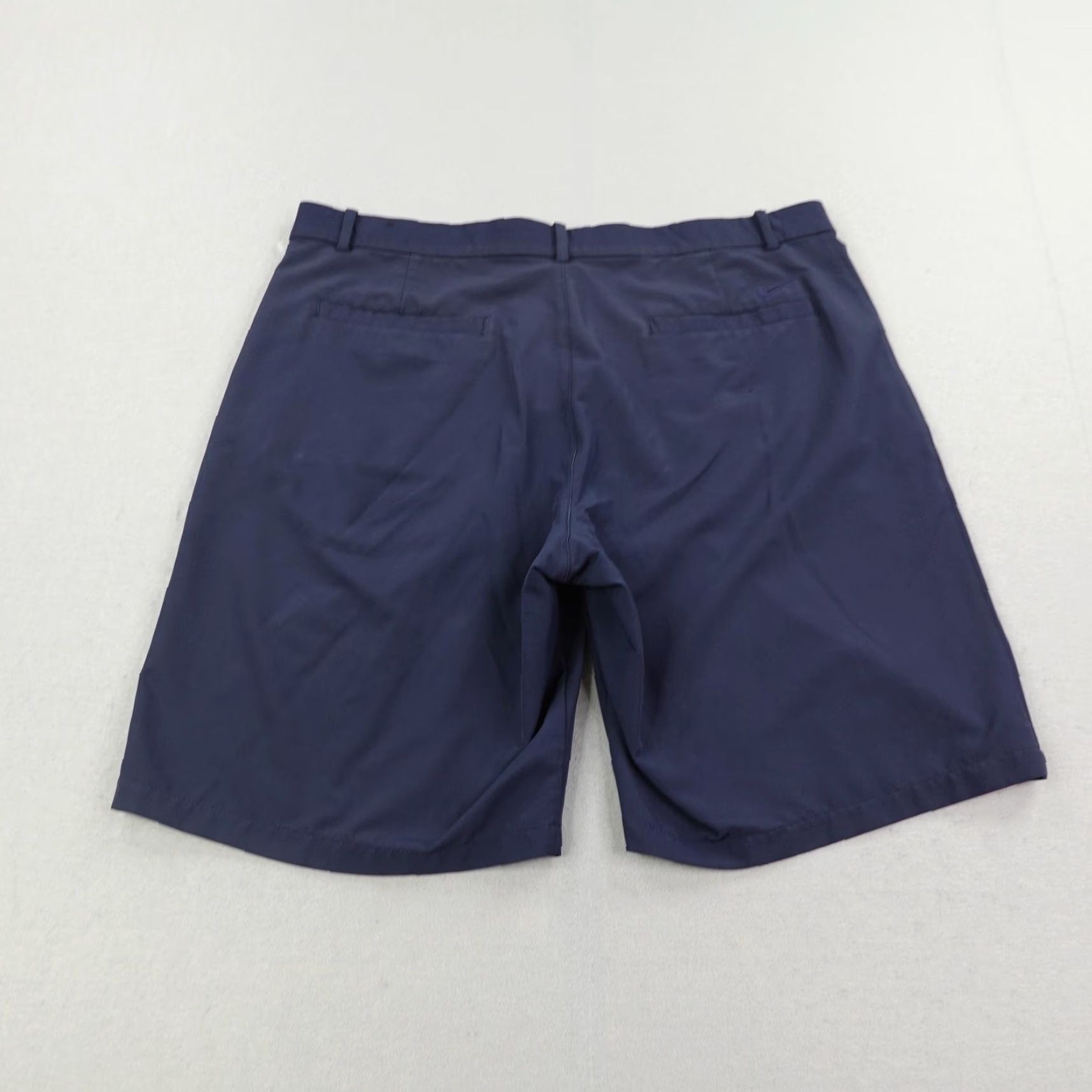 Nike Nike Shorts Mens 38 Navy Blue Dri Fit Hybrid Flex Performance Golf Chino Snap Size US 38 / EU 54 - 4 Thumbnail