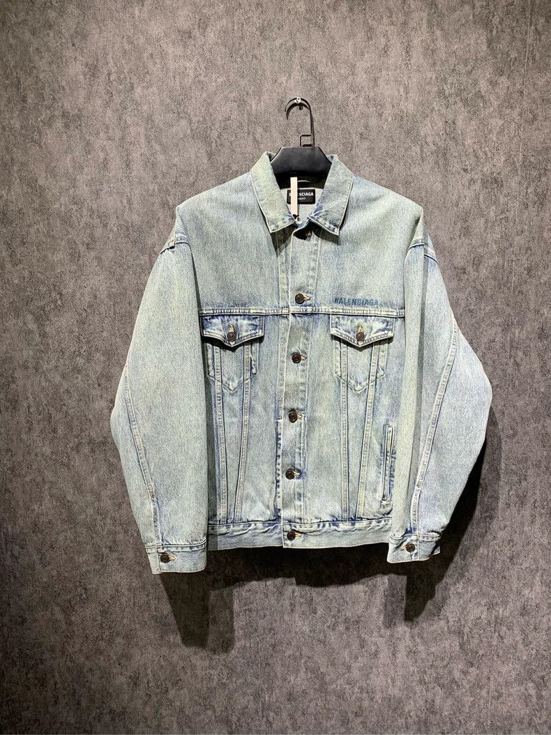 Balenciaga Balenciaga Denim Jacket 2502-Nextarrow Size US M / EU 48-50 / 2 - 1 Thumbnail