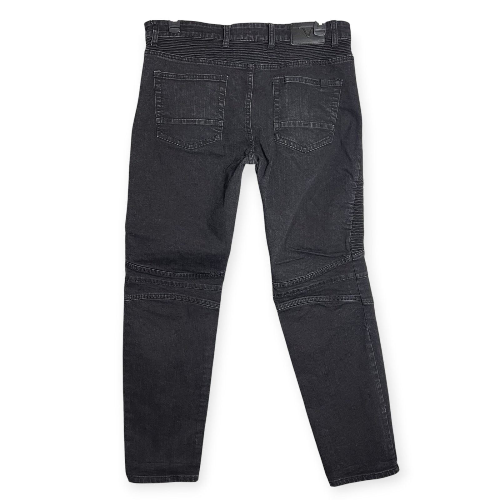 Other Studio de Vestiti Eleganti Moto Jeans SIZE 38x32 RUNS SMALL Size US 38 / EU 54 - 2 Thumbnail