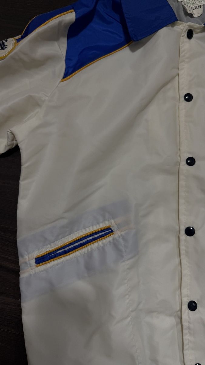 Vintage VINTAGE 70S BUTTON UP VARSITY JACKET Size US L / EU 52-54 / 3 - 6 Thumbnail