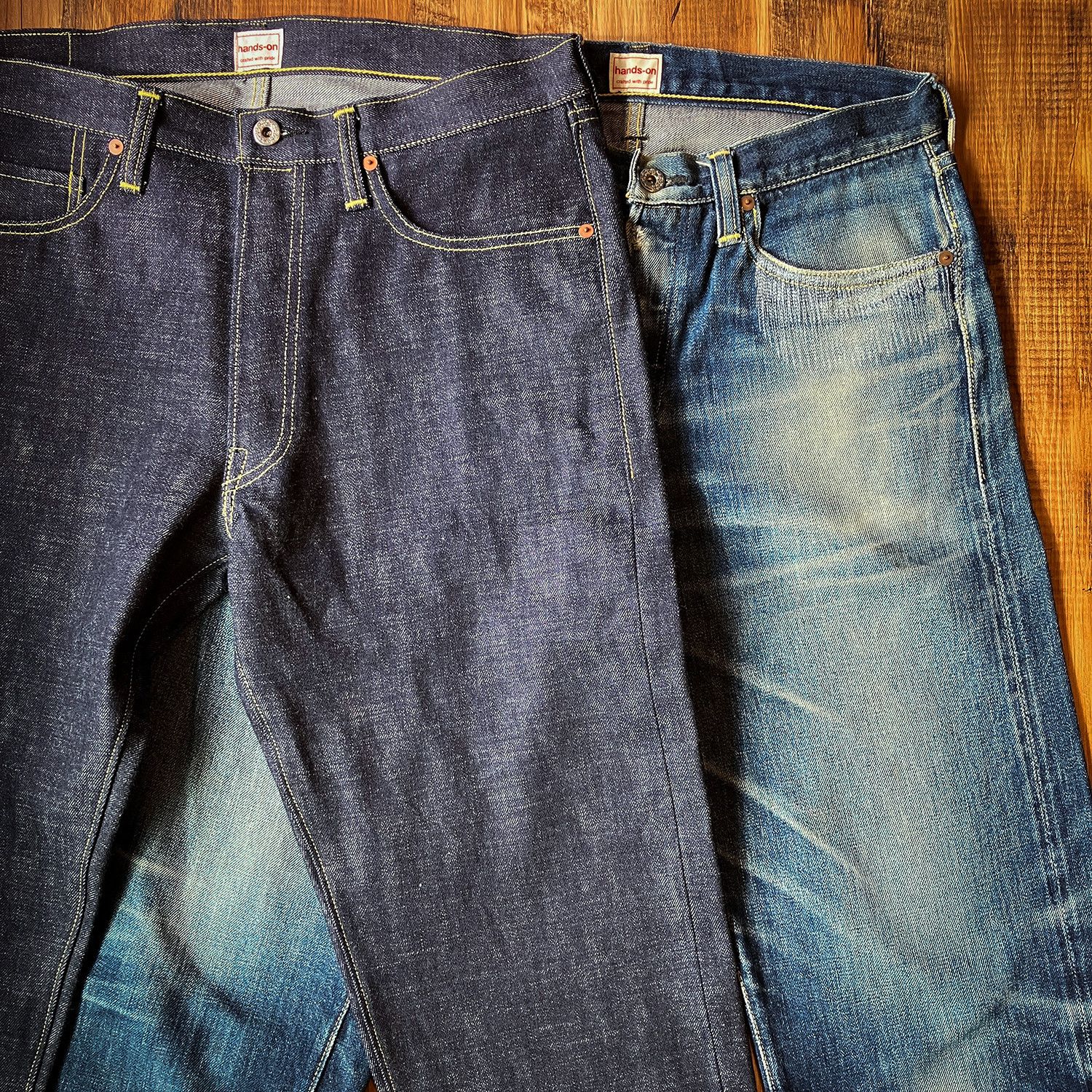 Japanese Brand HANDS-ON S76 W36 x L36 1966-type Hand-crafted Selvedge Jeans Size US 36 / EU 52 - 23 Thumbnail