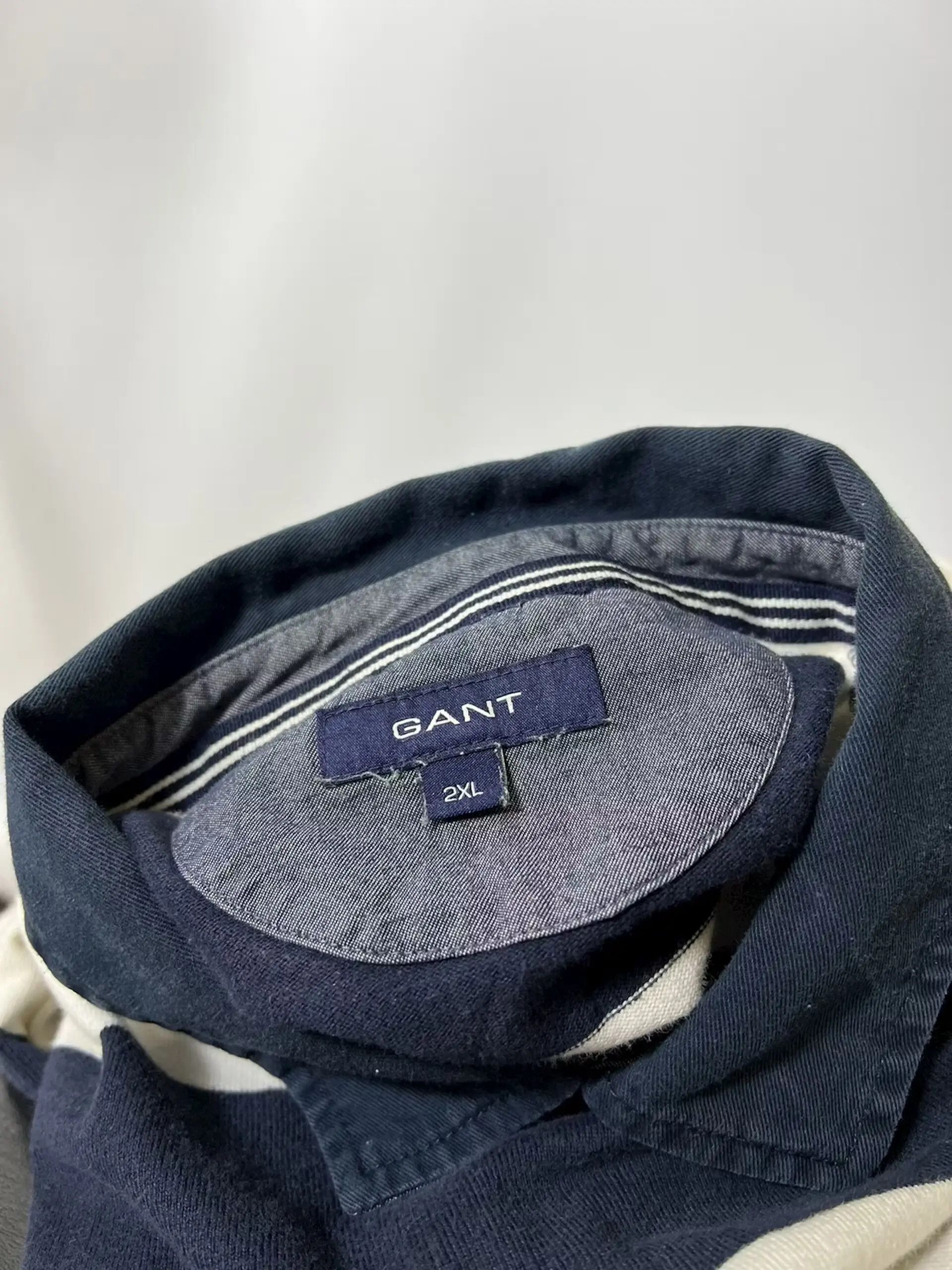 Designer × Gant Gant striped long sleeve rugby polo Size US XXL / EU 58 / 5 - 3 Thumbnail